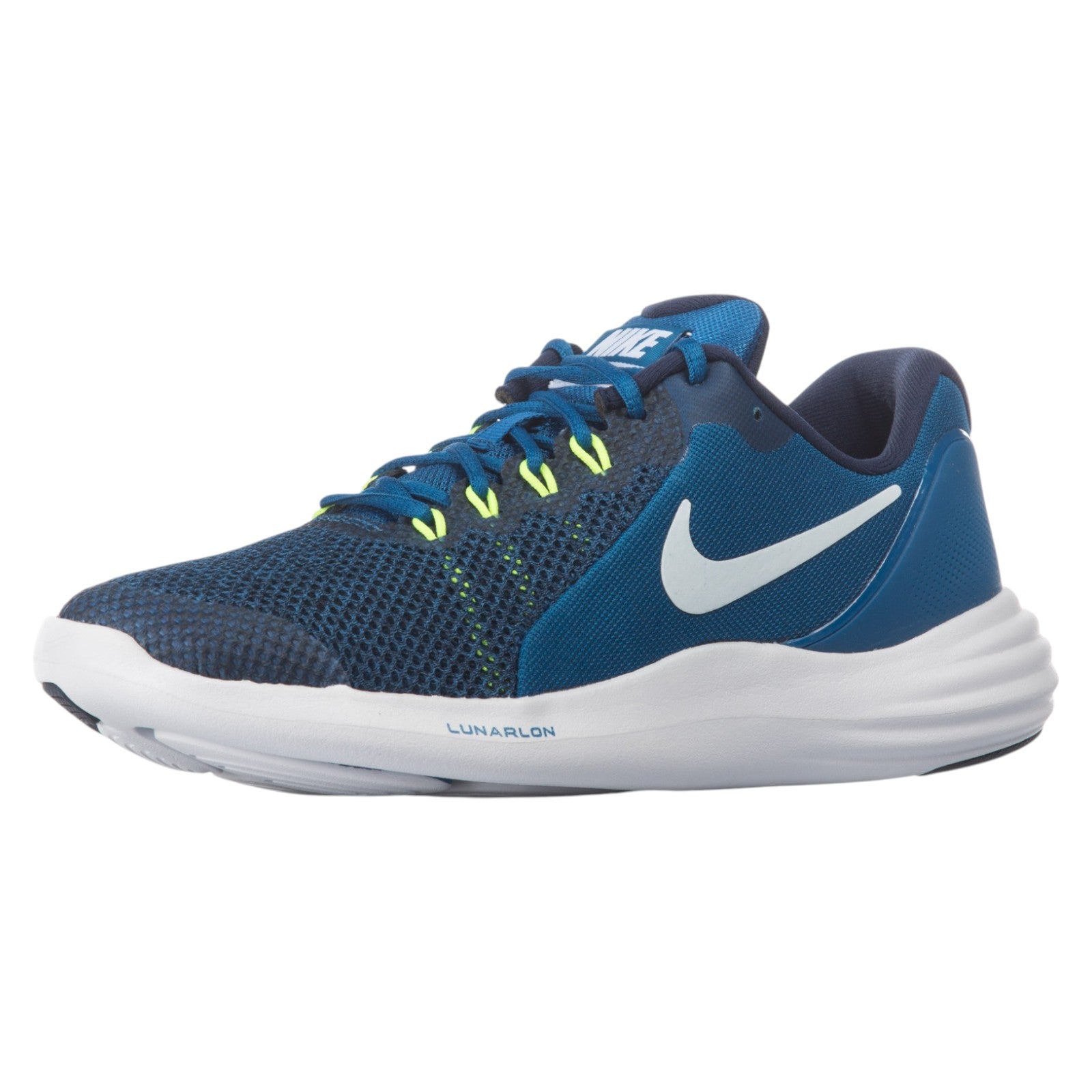 Nike Lunar Apparent Running Shoes (GS) - Blue / White