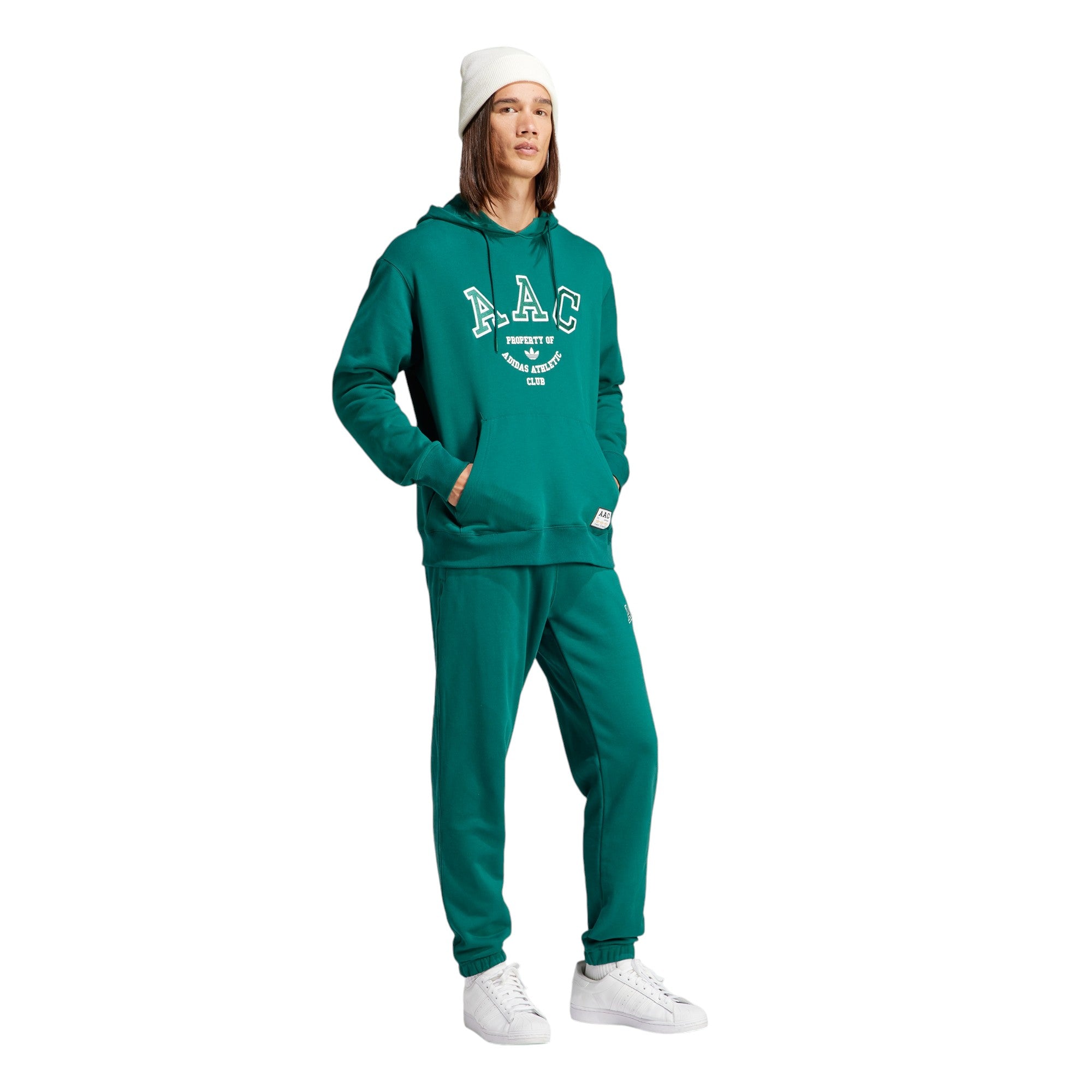 adidas Originals AAC Cotton Fleece Sweat Pants - Collegiate Green