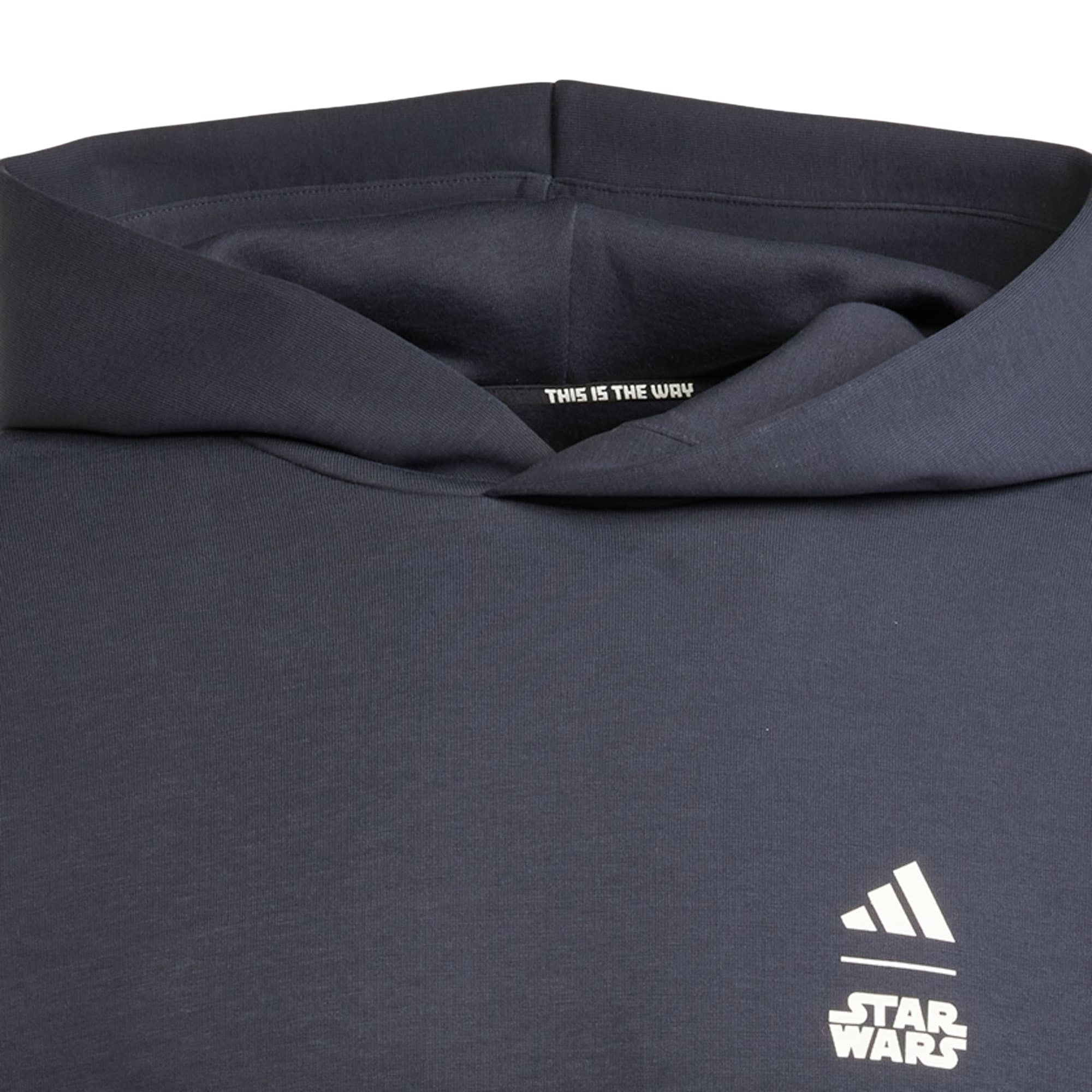 adidas Star Wars Mandalorian Graphic Hoodie - Night Grey