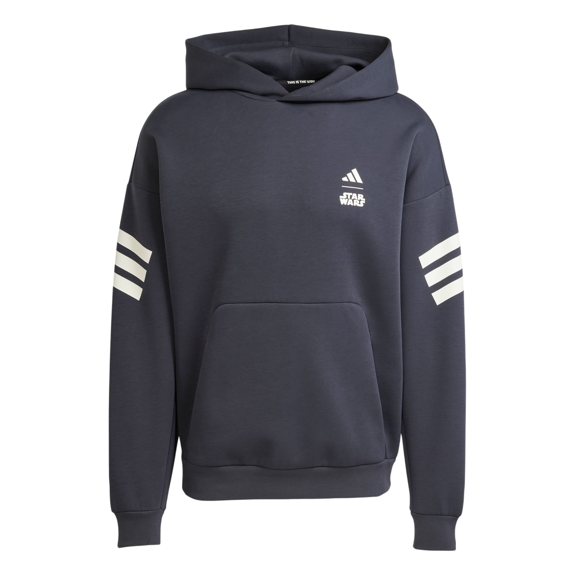adidas Star Wars Mandalorian Graphic Hoodie - Night Grey