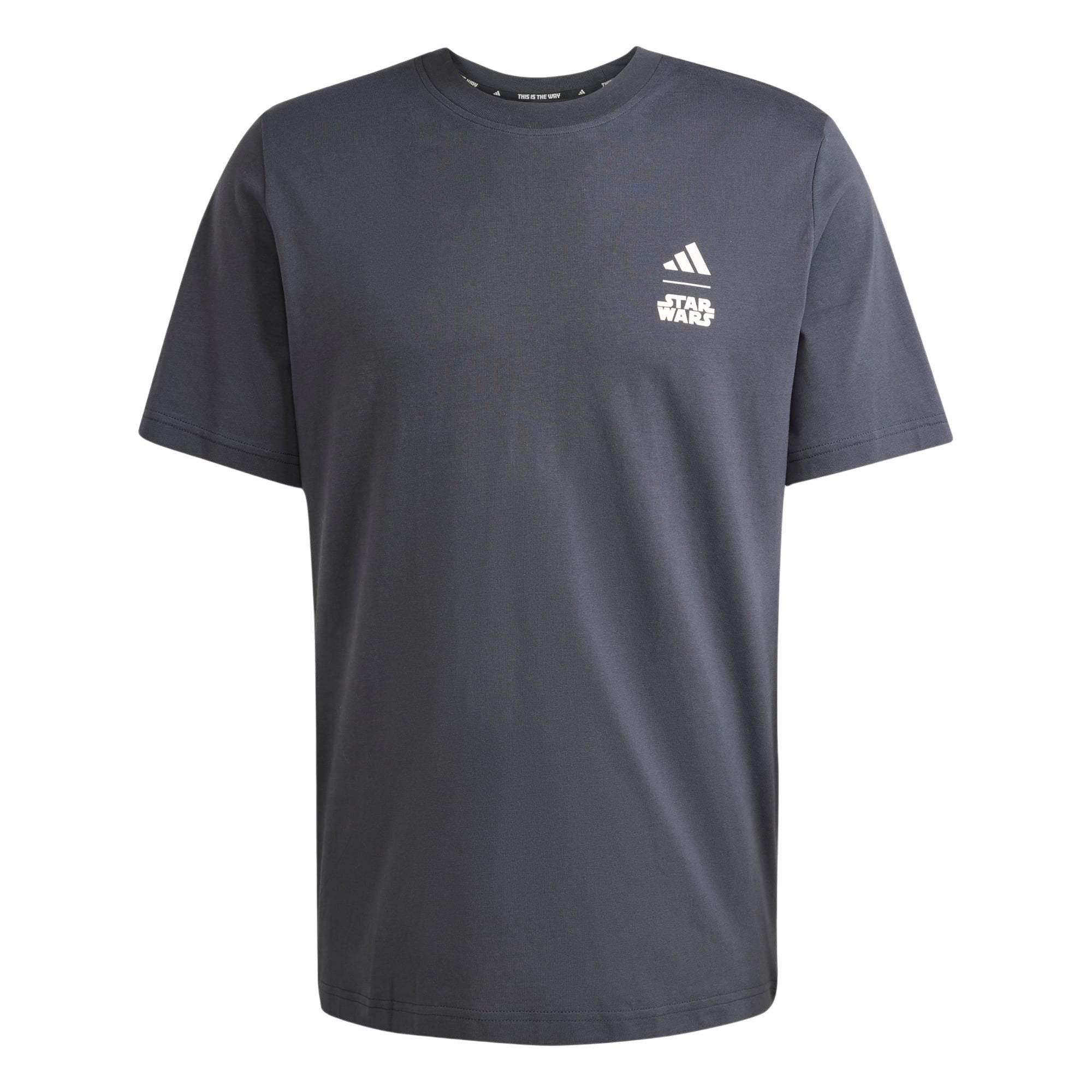 adidas Star Wars Mandalorian Back Graphic T Shirt - Grey