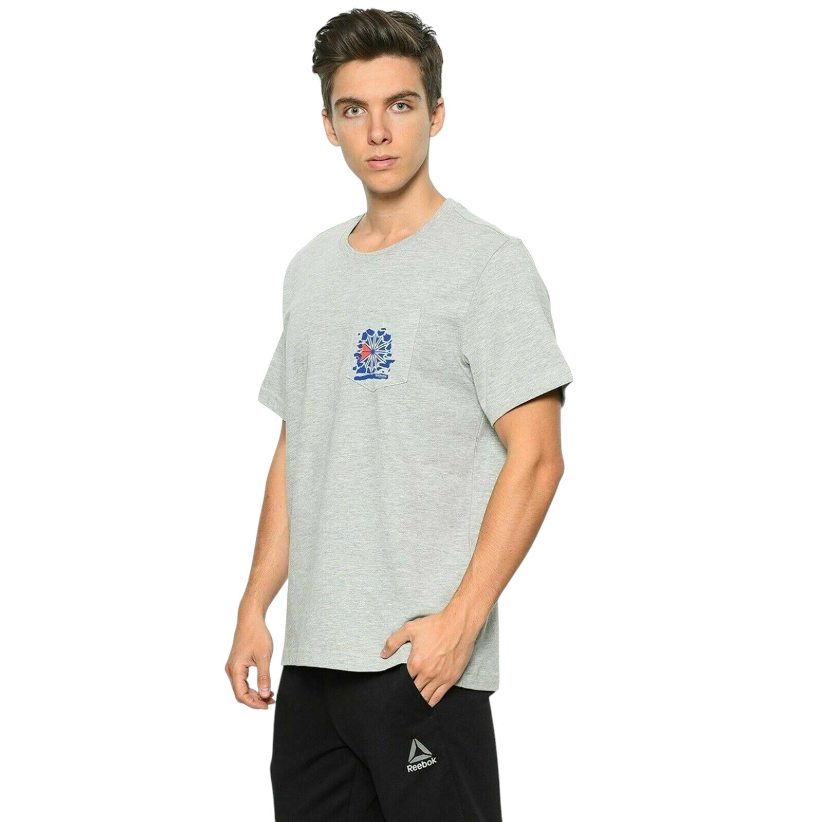 Reebok Classics Retro Pocket T-Shirt - Grey