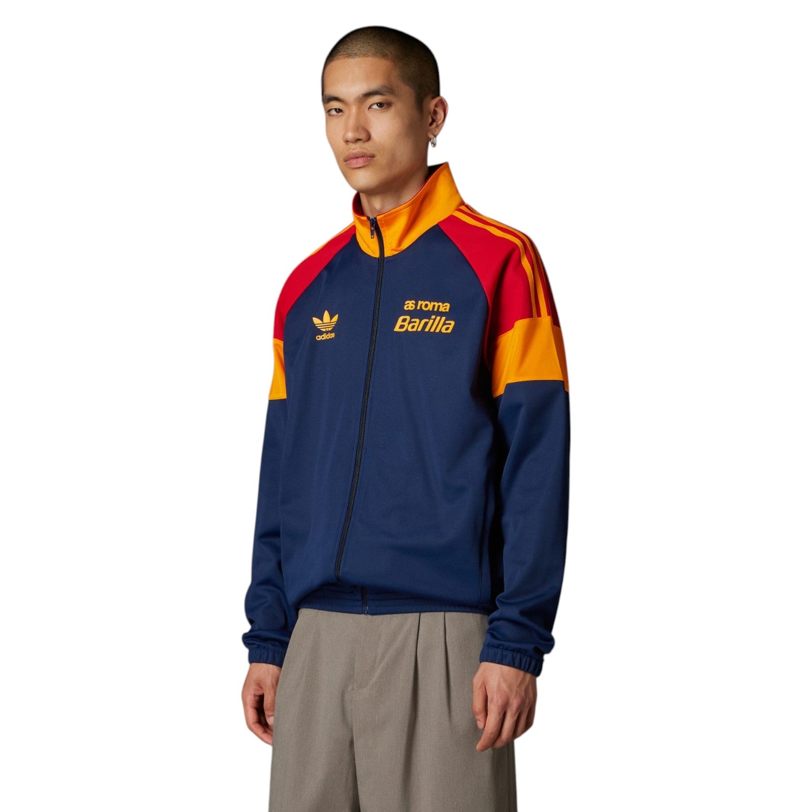 adidas Men's AS Roma Bring Back 1993 Track Jacket - Navy