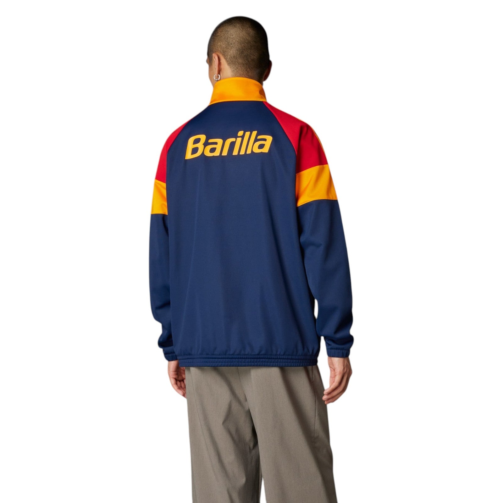 adidas Men's AS Roma Bring Back 1993 Track Jacket - Navy