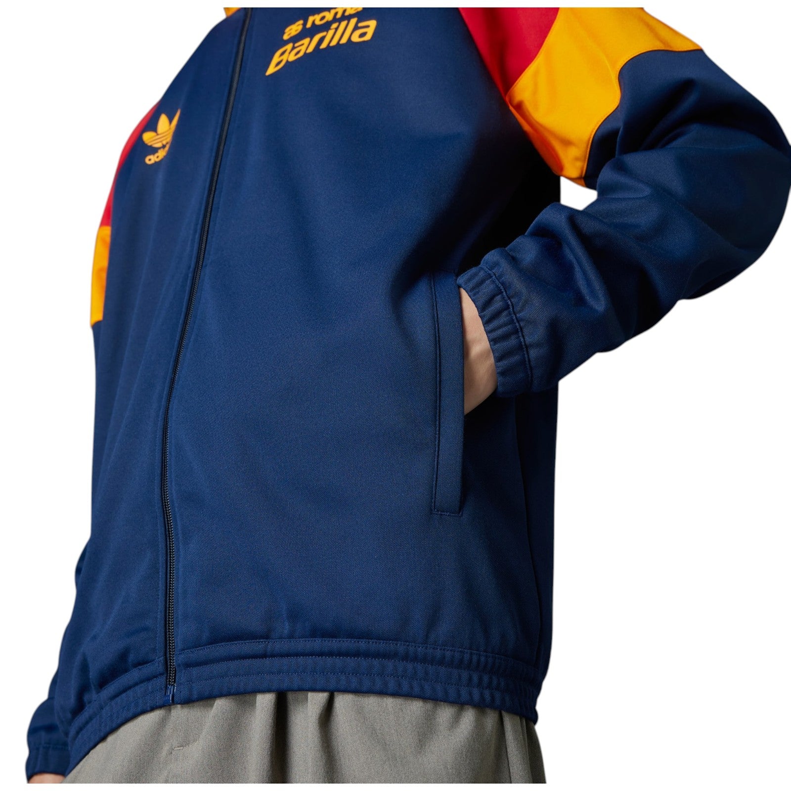 adidas Men's AS Roma Bring Back 1993 Track Jacket - Navy