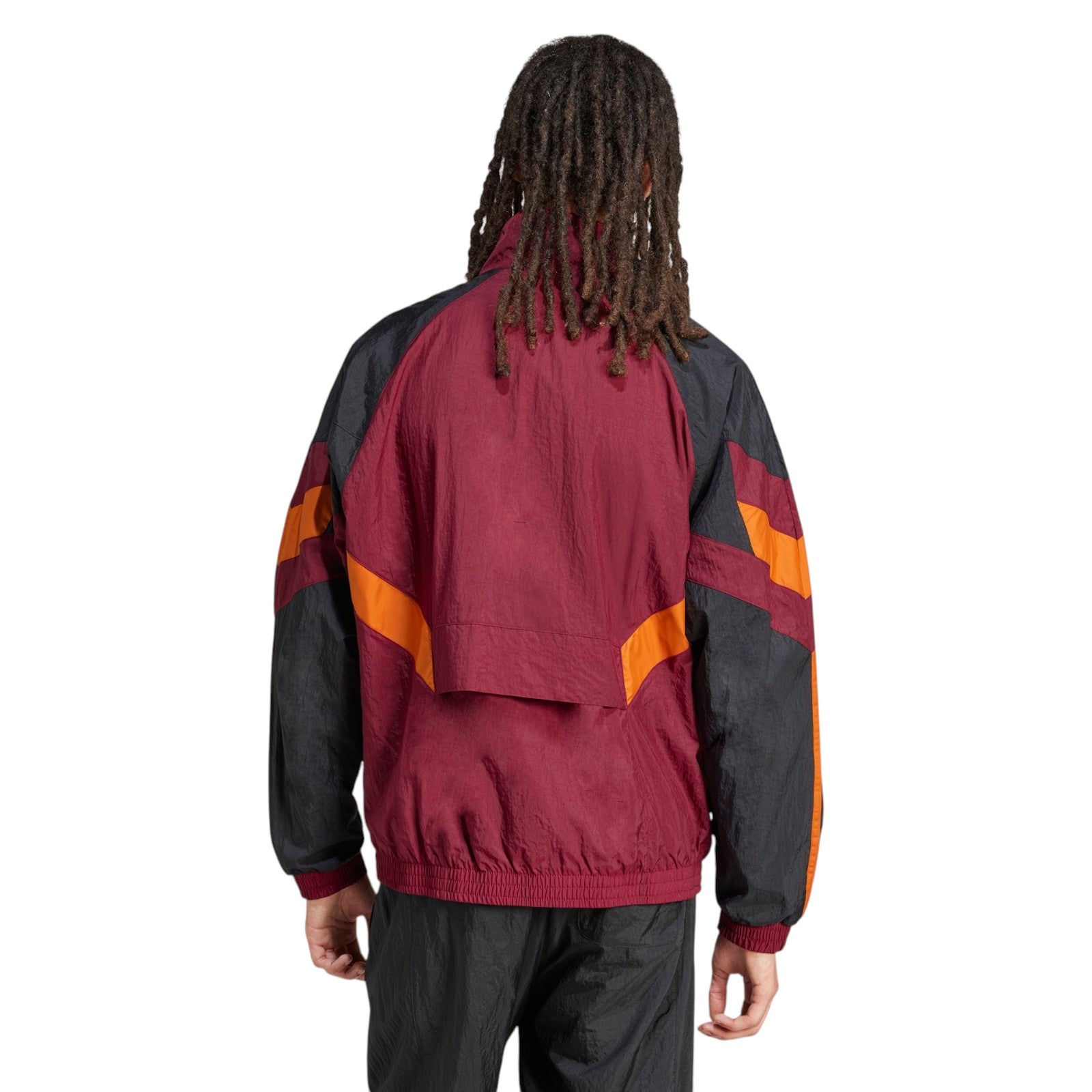 adidas Originals Men's AS Roma Originals Track Top - Red