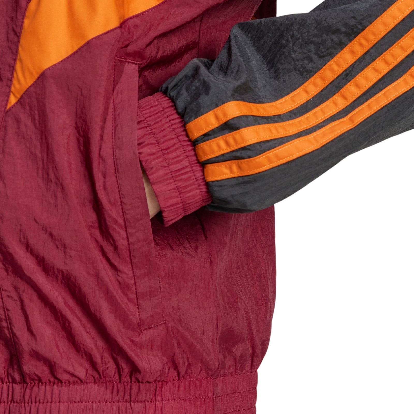 adidas Originals Men's AS Roma Originals Track Top - Red