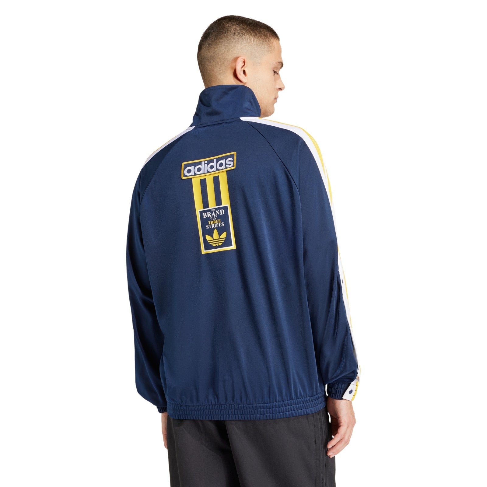 adidas Originals Adibreak Track Top Jacket - Night Indigo / White / Bold Gold
