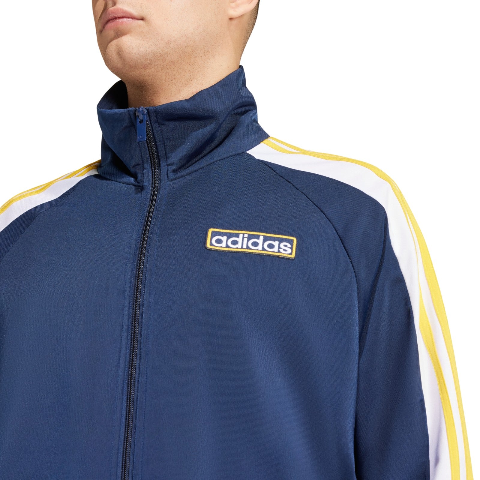 adidas Originals Adibreak Track Top Jacket - Night Indigo / White / Bold Gold