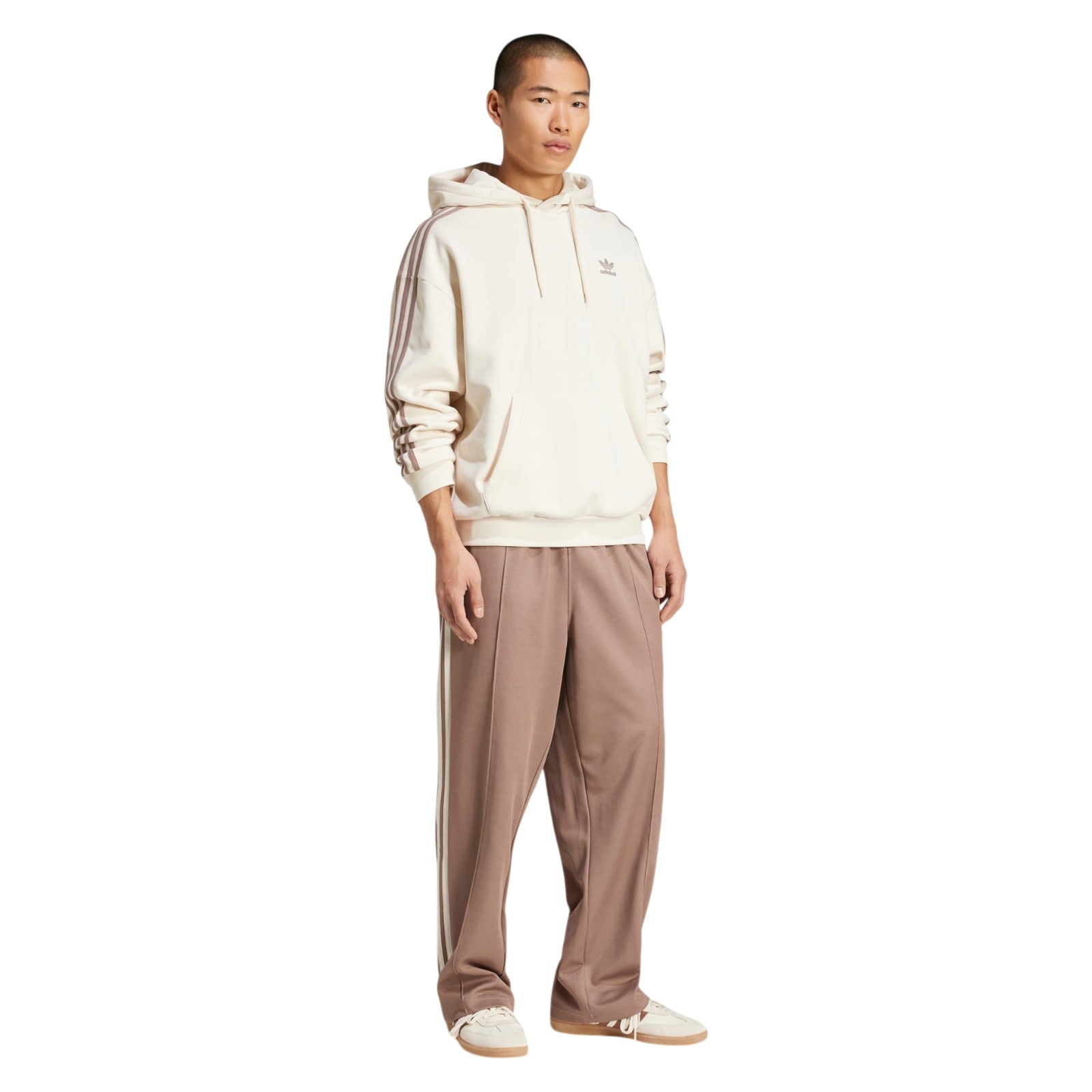 adidas Originals Adicolor Baggy Fit Firebird Track Pants - Trace Brown