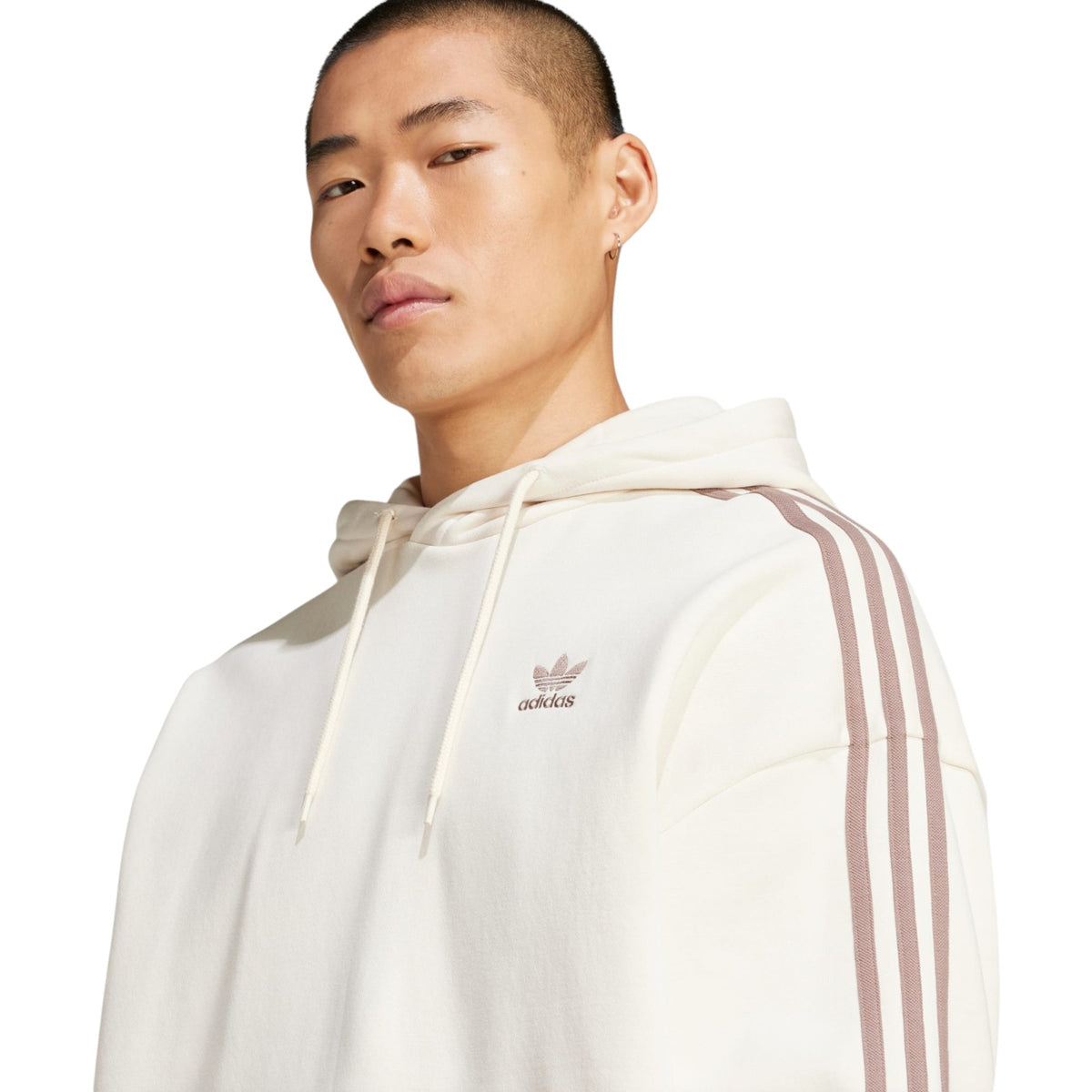 adidas Originals Adicolor Baggy Fit Hoodie - White