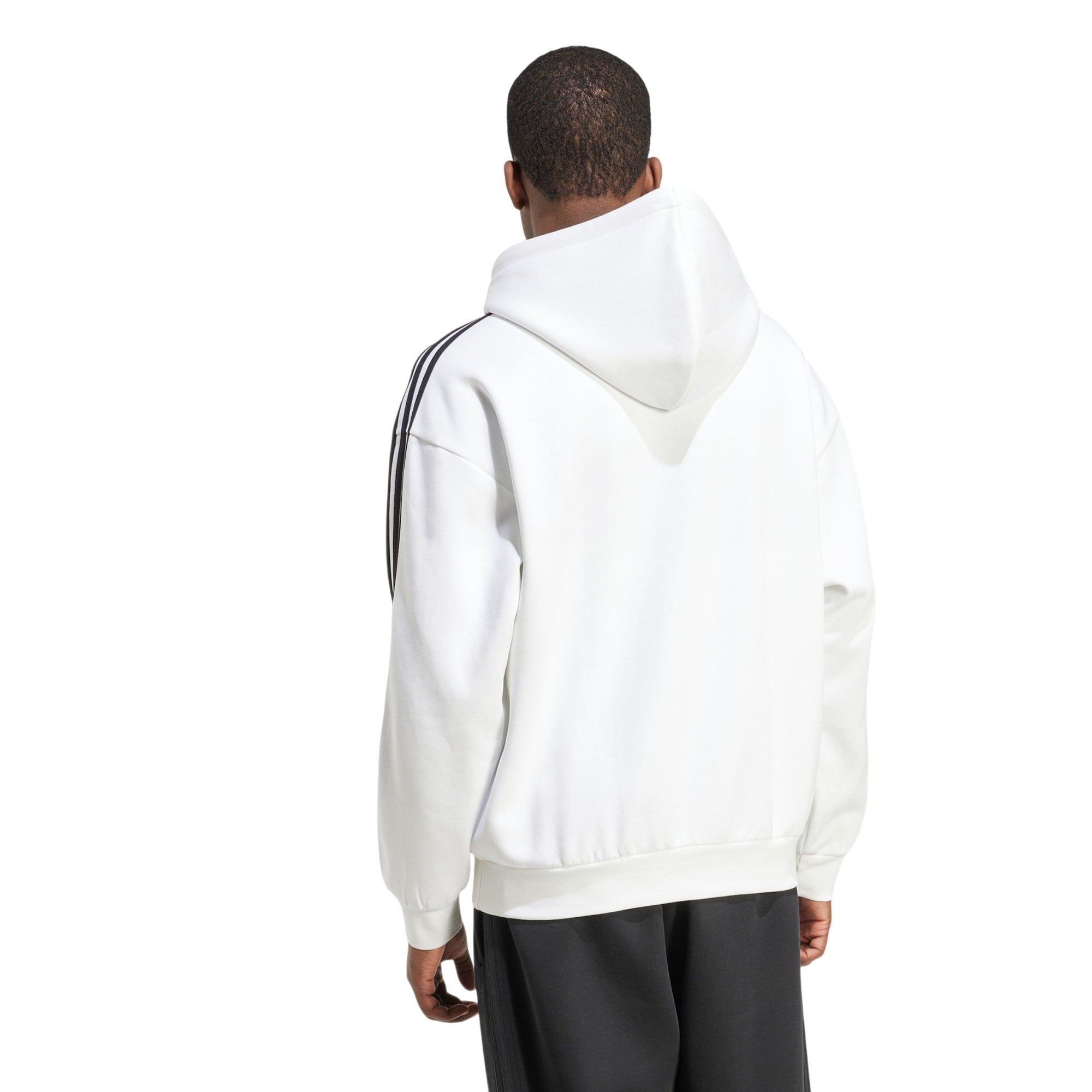 adidas Originals Men's Adicolor Baggy Fit Hoodie - White