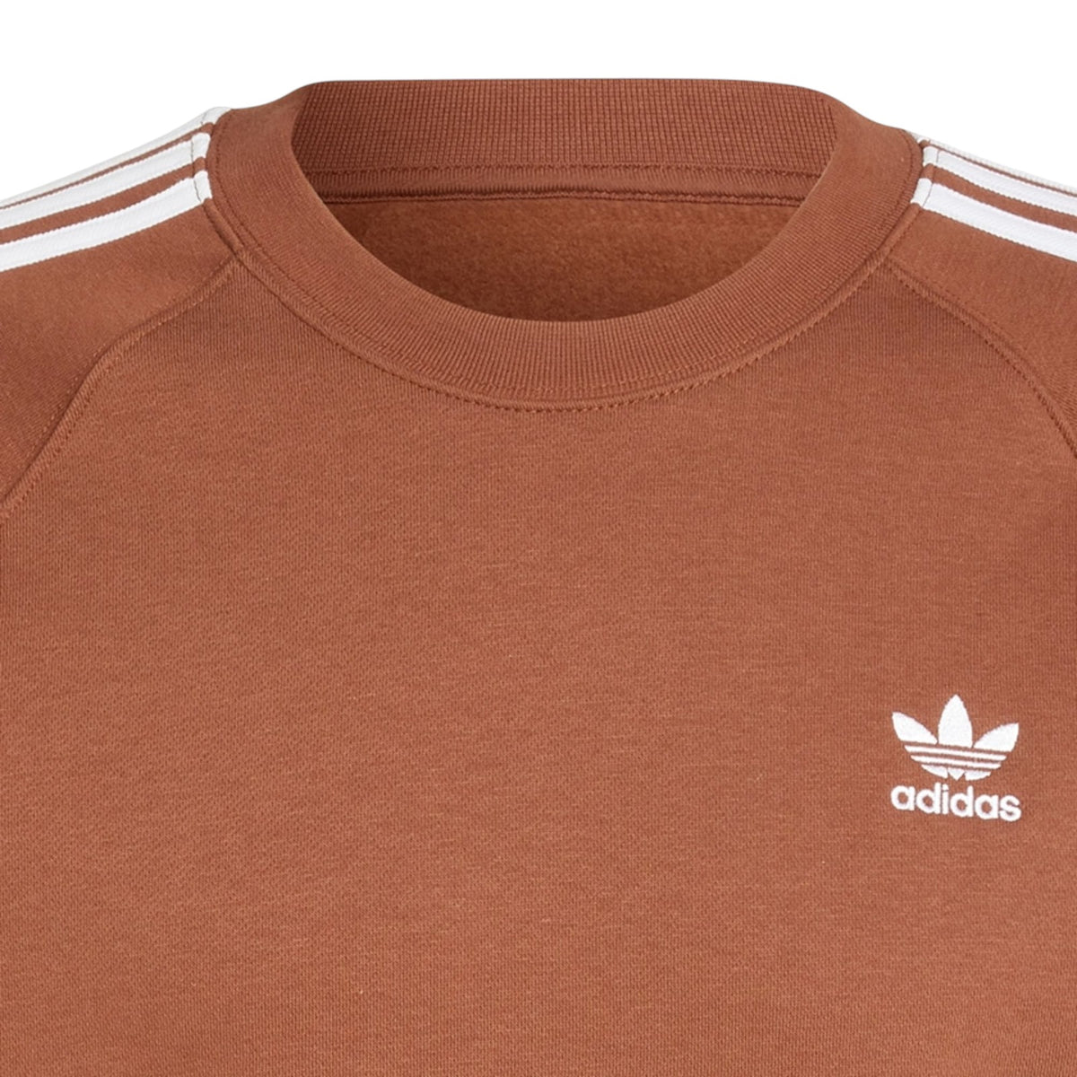 adidas Originals Adicolor Classics 3-Stripes Crew - Brown