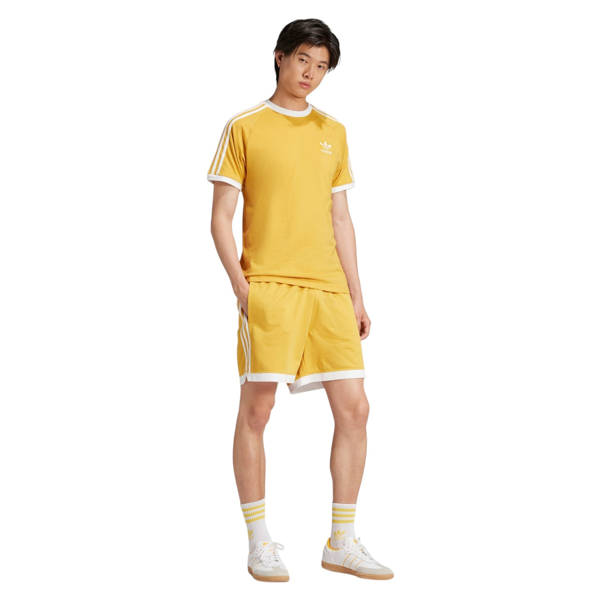 adidas Originals Adicolor Classics 3-Stripes T-Shirt - Yellow