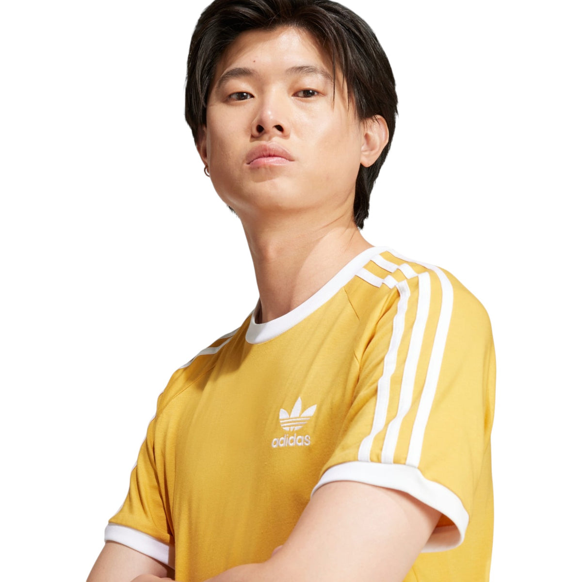 adidas Originals Adicolor Classics 3-Stripes T-Shirt - Yellow