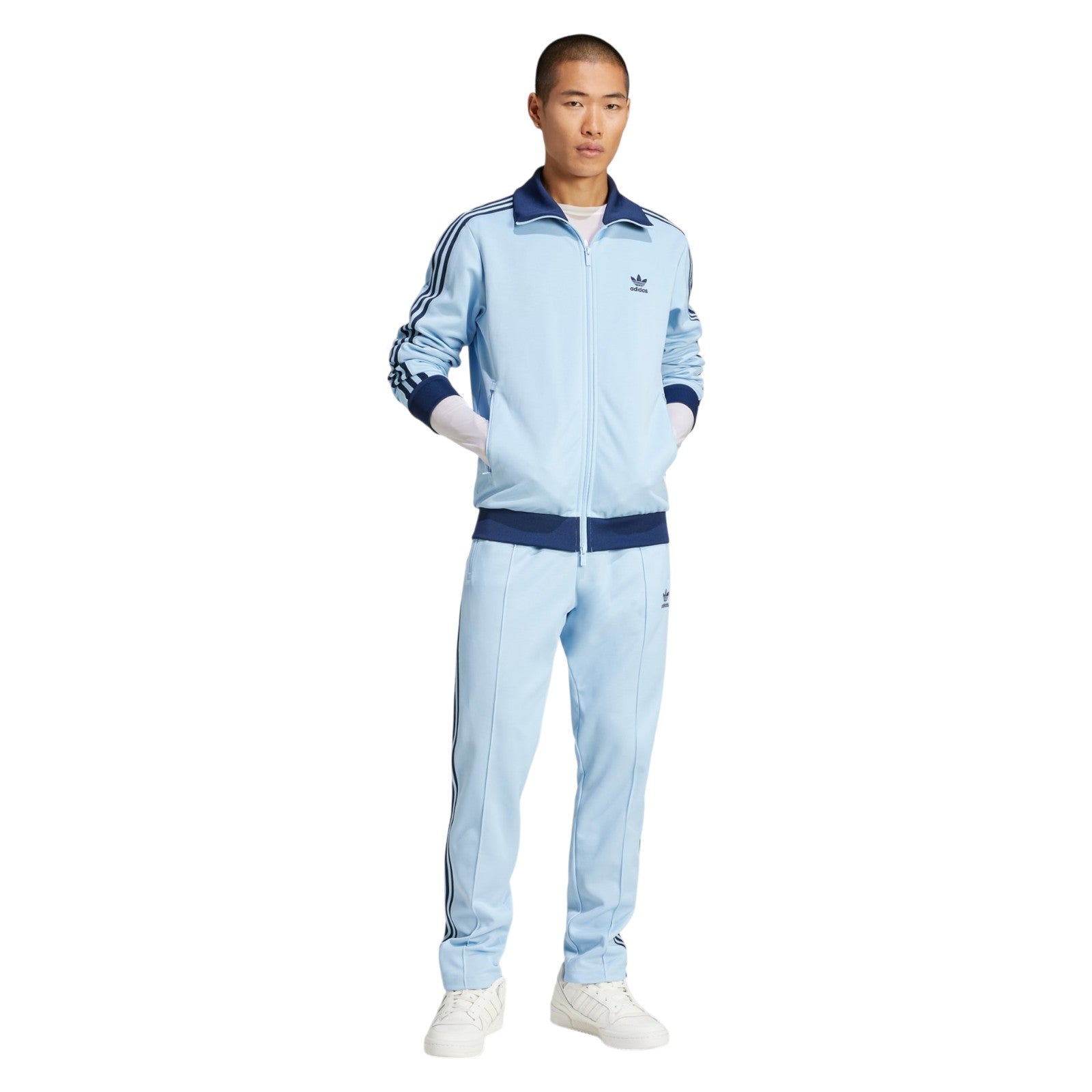 adidas Originals Adicolor Beckenbauer Classic Track Pants - Clear Sky