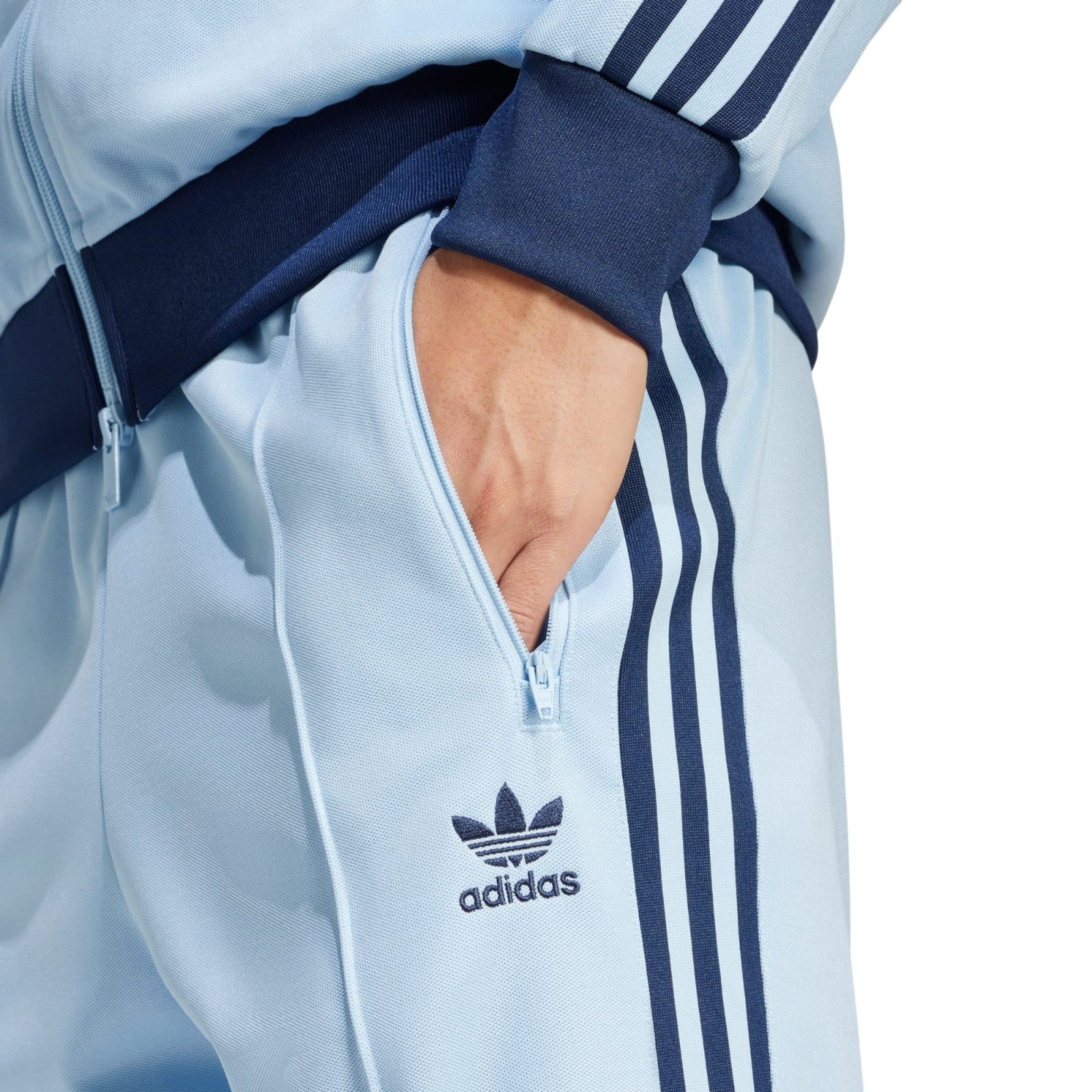 adidas Originals Adicolor Beckenbauer Classic Track Pants - Clear Sky