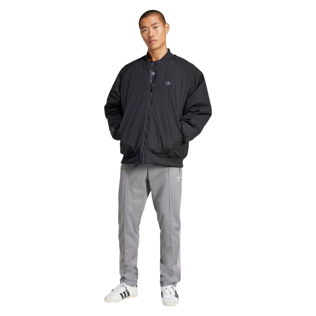 adidas Originals Men's Adicolor Classics Beckenbauer Track Pants - Grey