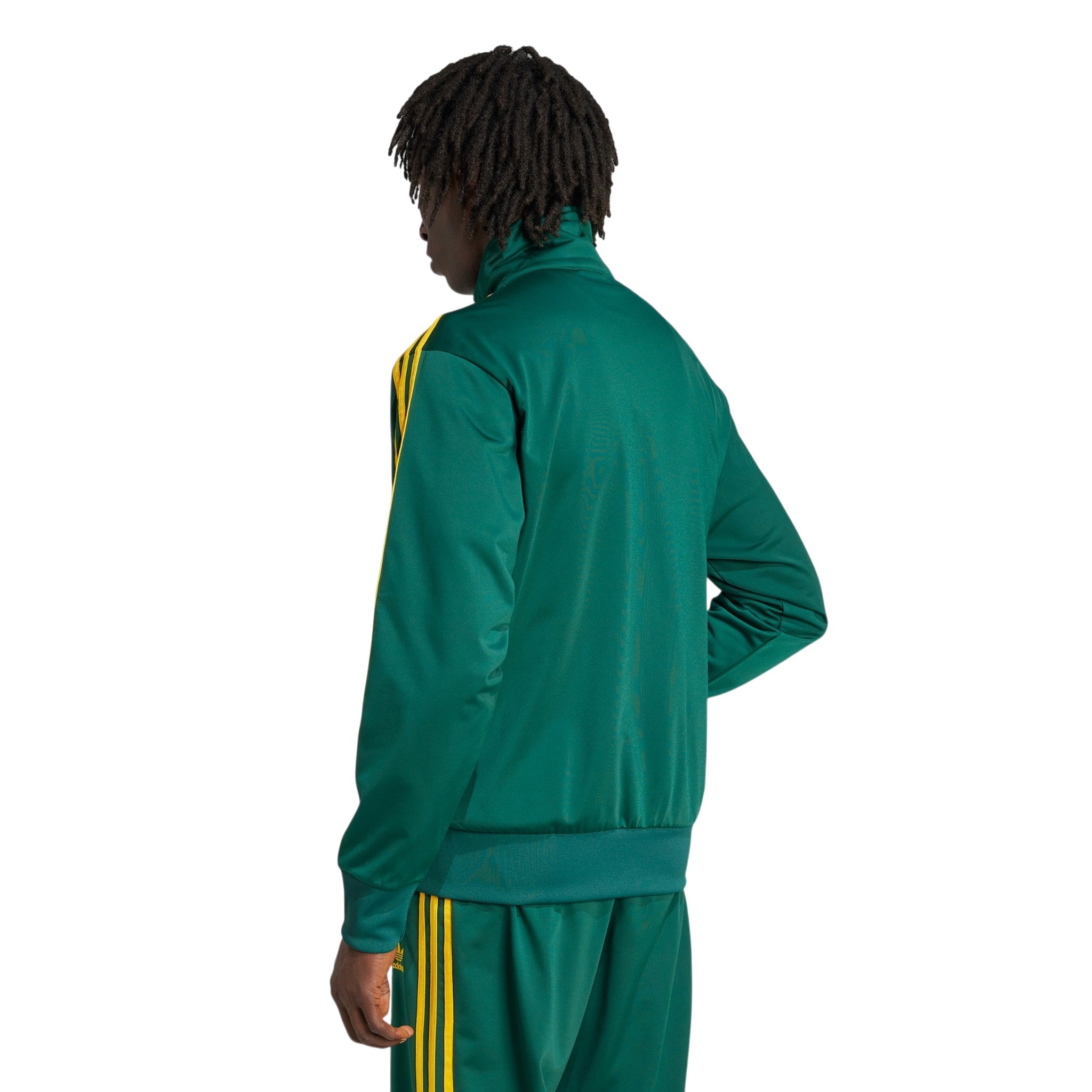 adidas Originals Adicolor Classics Firebird Track Top - Collegiate Green / Crew Yellow