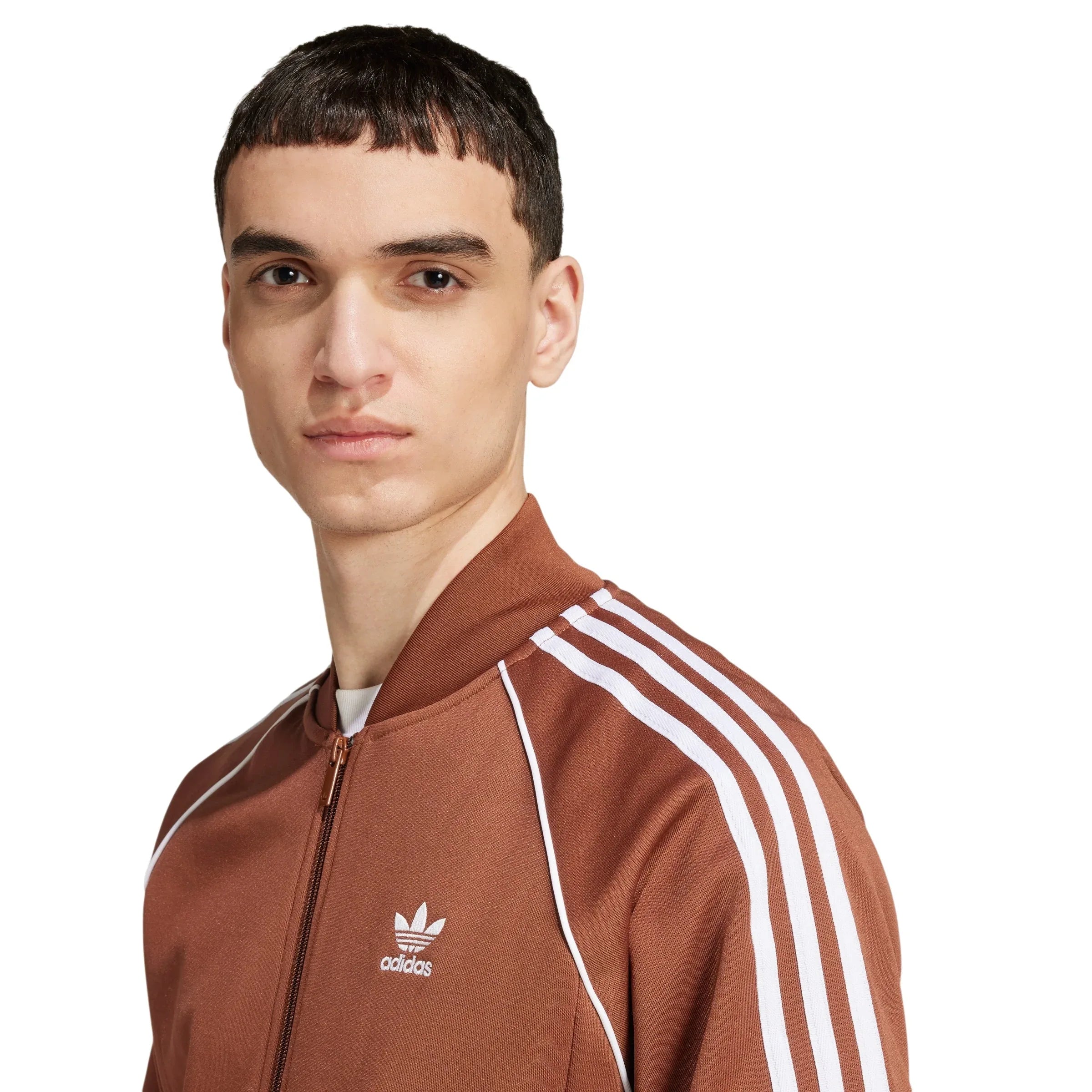 adidas Originals Adicolor Classics SST Superstar Track Jacket - Preloved Brown - ViaductClothing