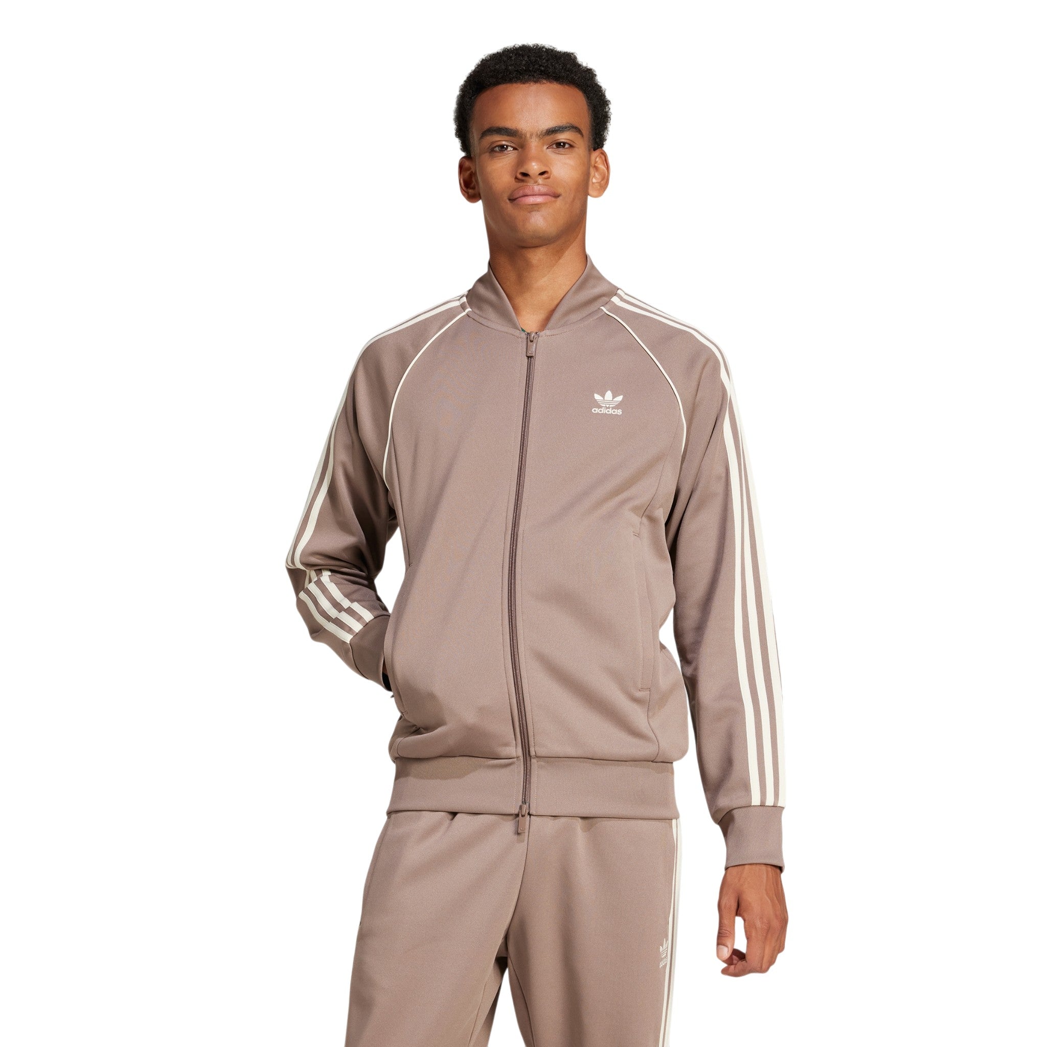 adidas Originals Adicolor Classics SST Superstar Track Jacket - Trace Brown
