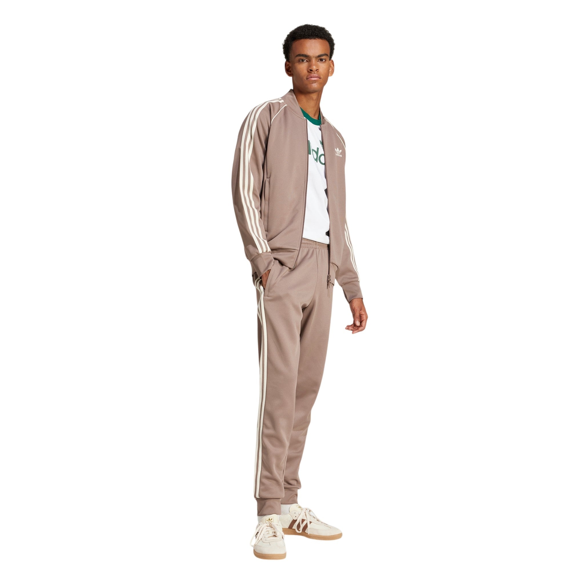 adidas Originals Adicolor Classics SST Superstar Track Jacket - Trace Brown