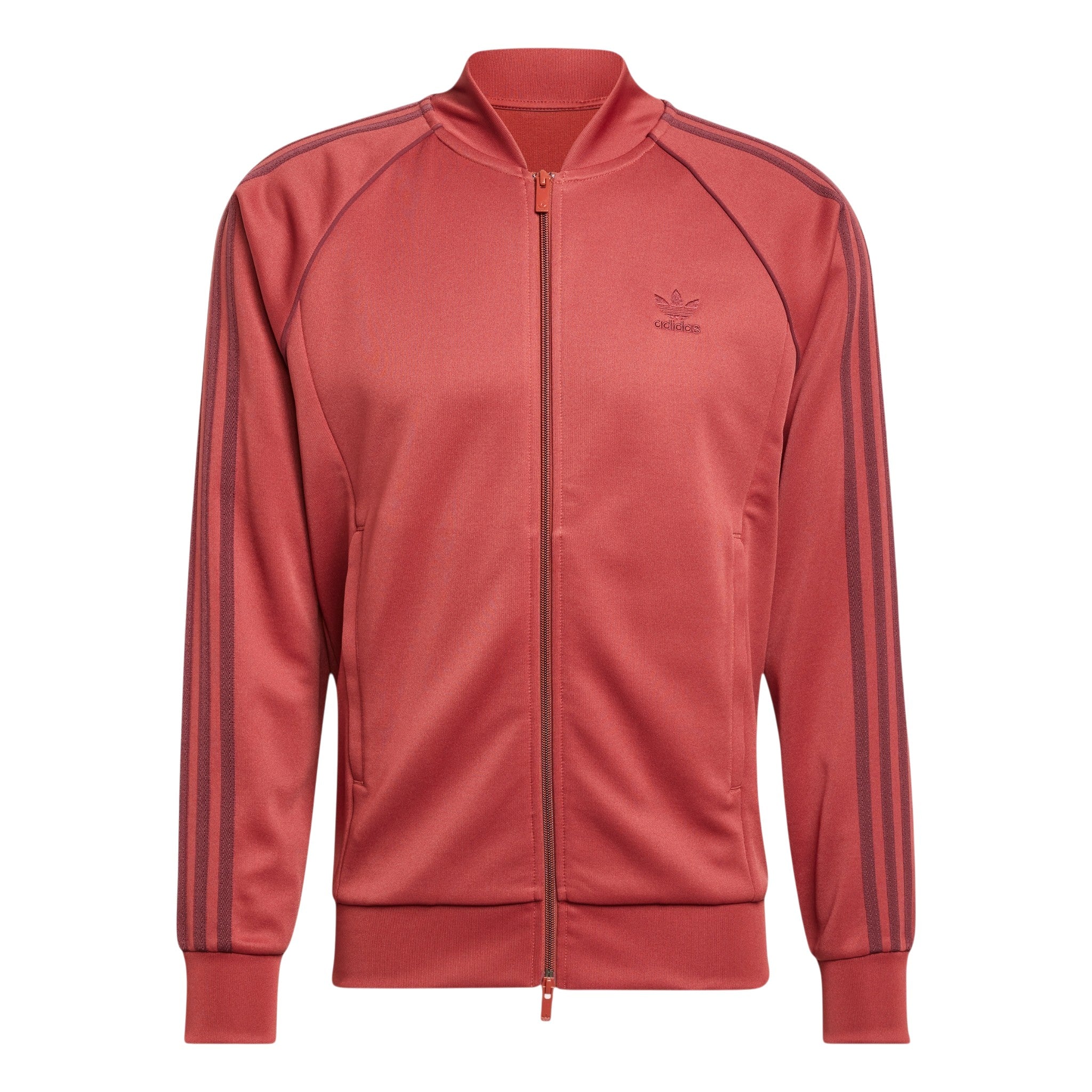 adidas Originals Men's Adicolor Classics SST Superstar Track Top - Preloved Ruby