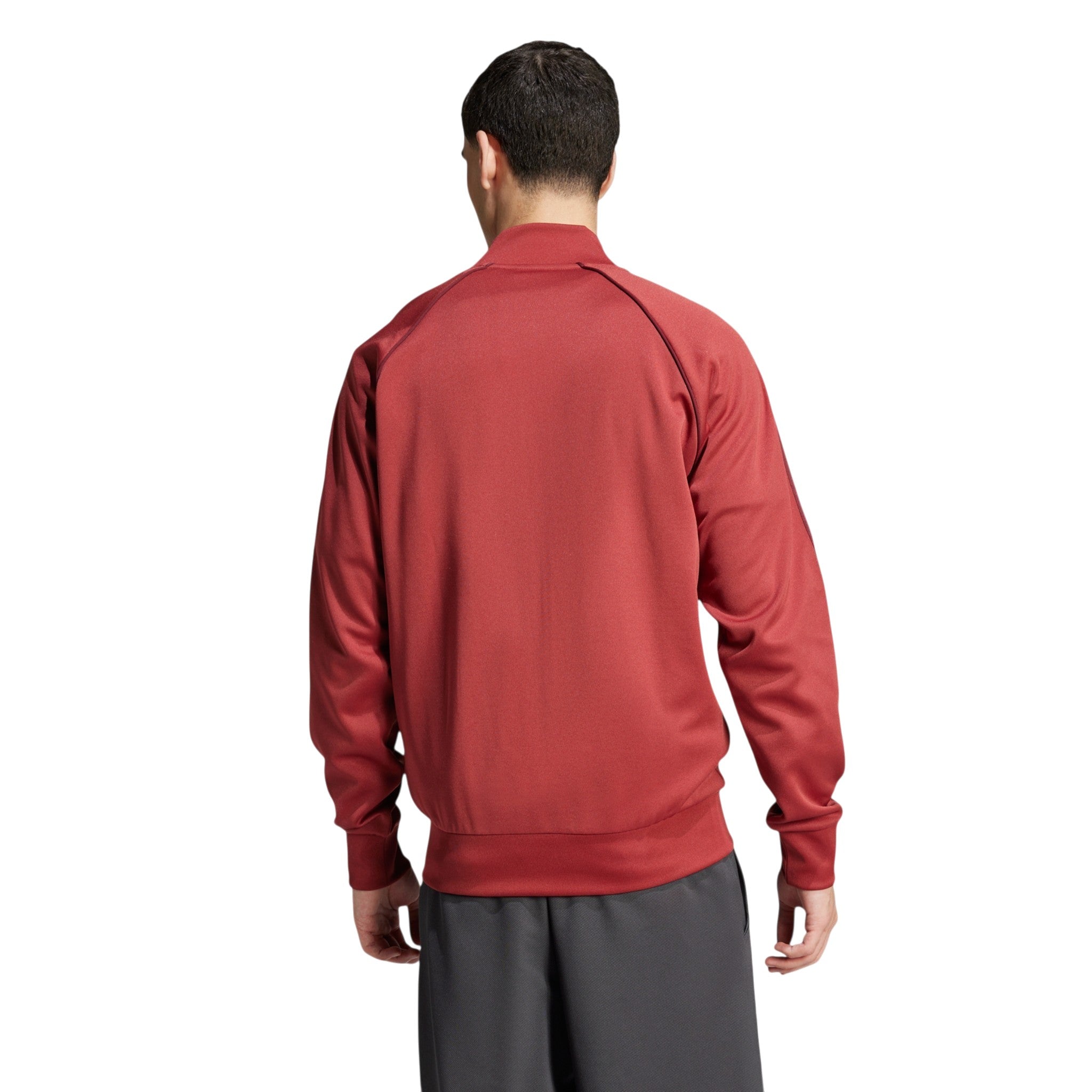 adidas Originals Men's Adicolor Classics SST Superstar Track Top - Preloved Ruby