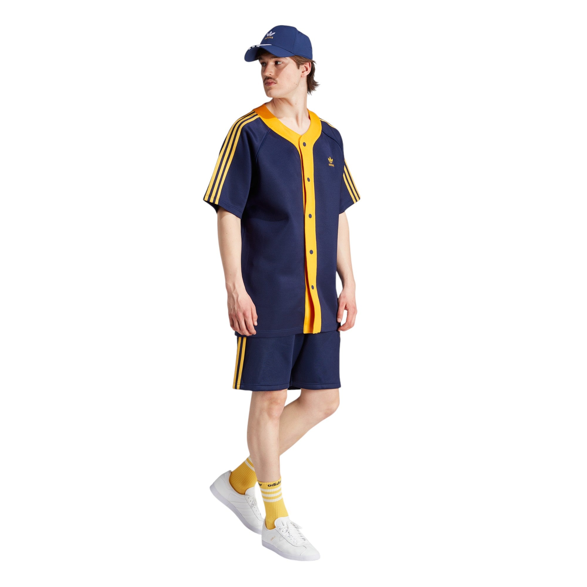 adidas Originals Lifestyle Adicolor Classics+ Shorts - Blue / Yellow