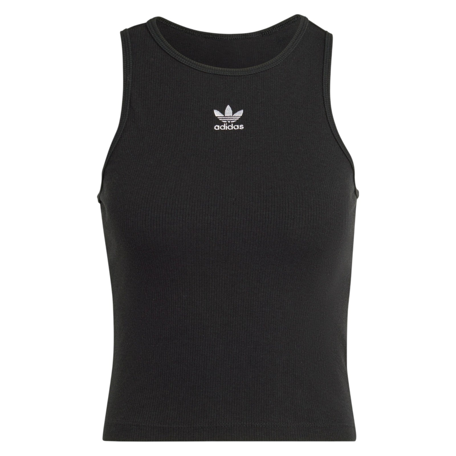 adidas Originals Women's Adicolor Essentials Rib Tank Top - Black