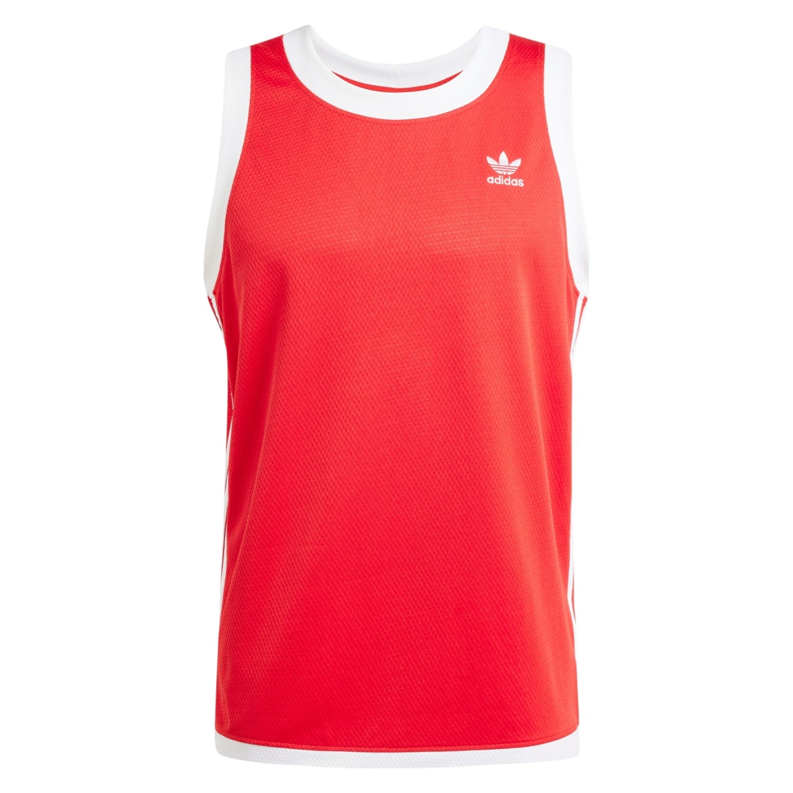adidas Originals Men's Adicolor Mock Eyelet Vest - Red