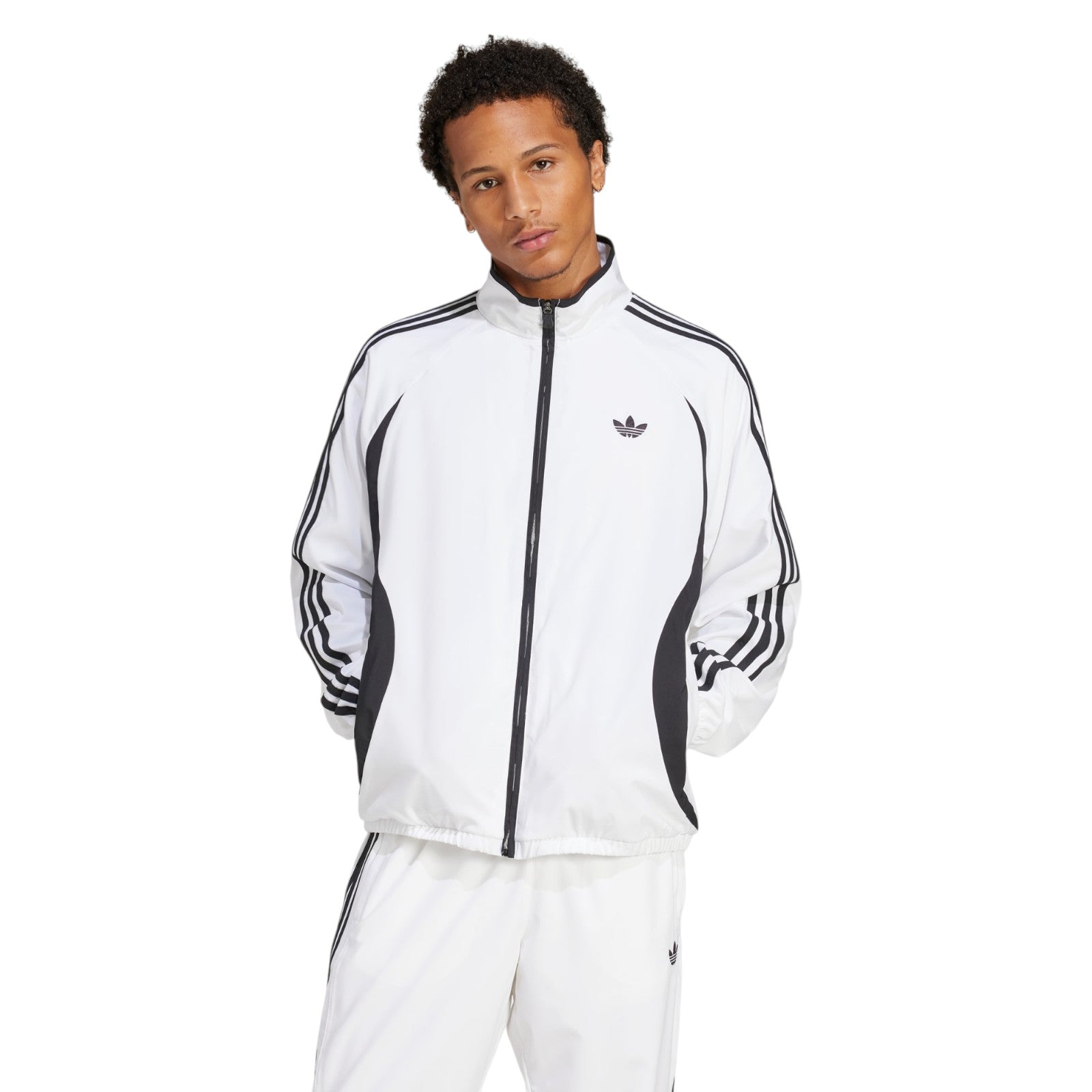 adidas Originals Men's Adicolor Teamgeist Track Top - White
