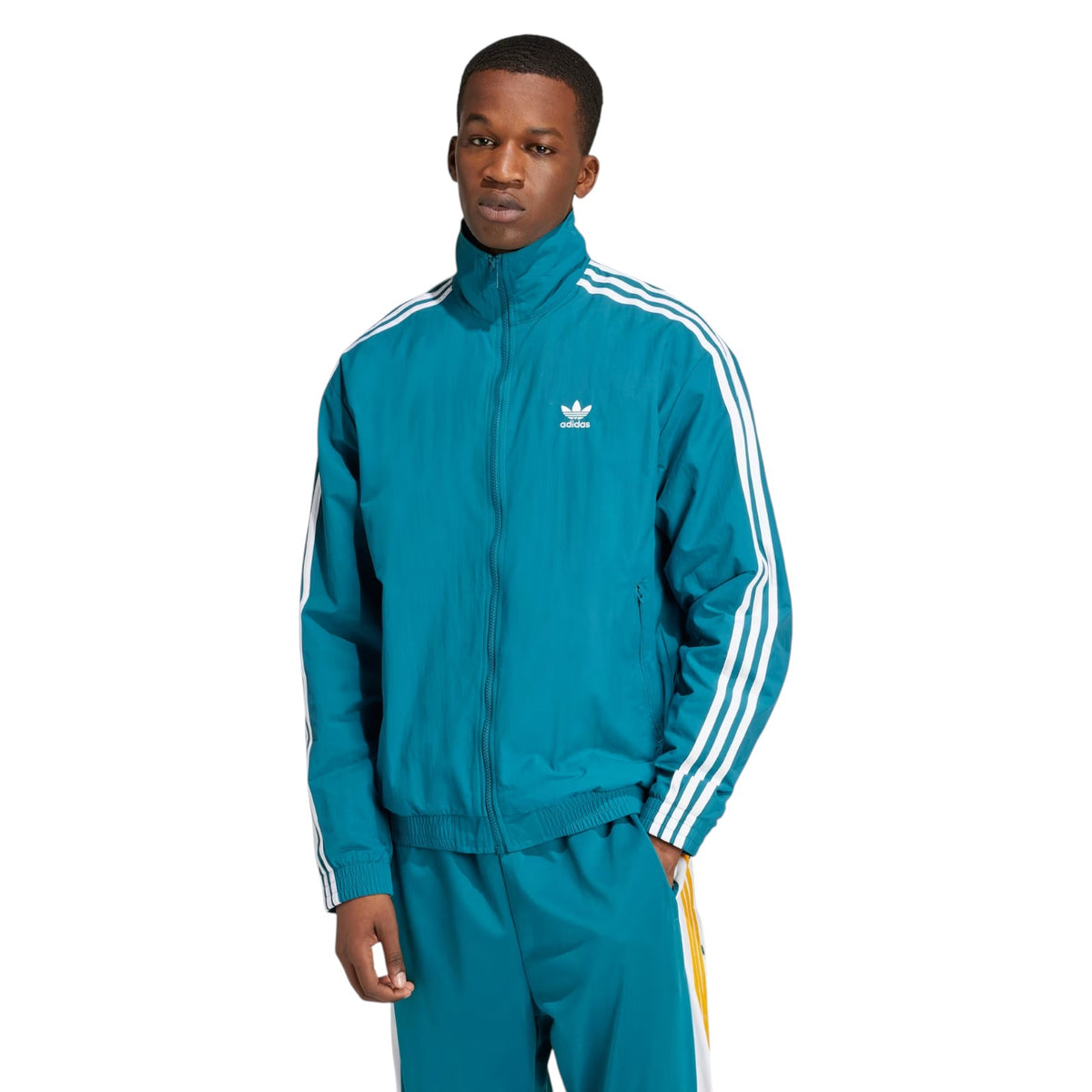 adidas Originals Adicolor Woven Firebird Track Top - Green