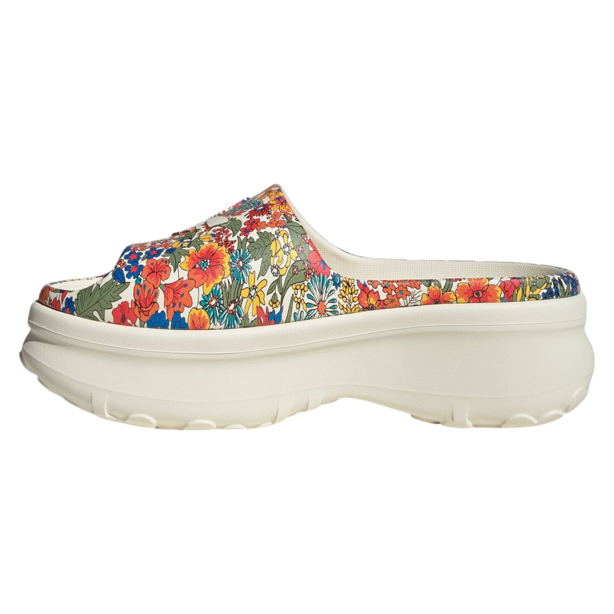 adidas Originals Women's Adifom Stan x Liberty London Slides - White