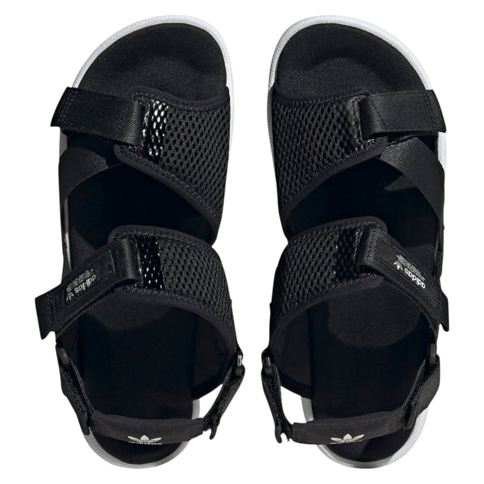 adidas Originals Women's Adilette Adventure Sandals - Core Black / Cloud White / Off White