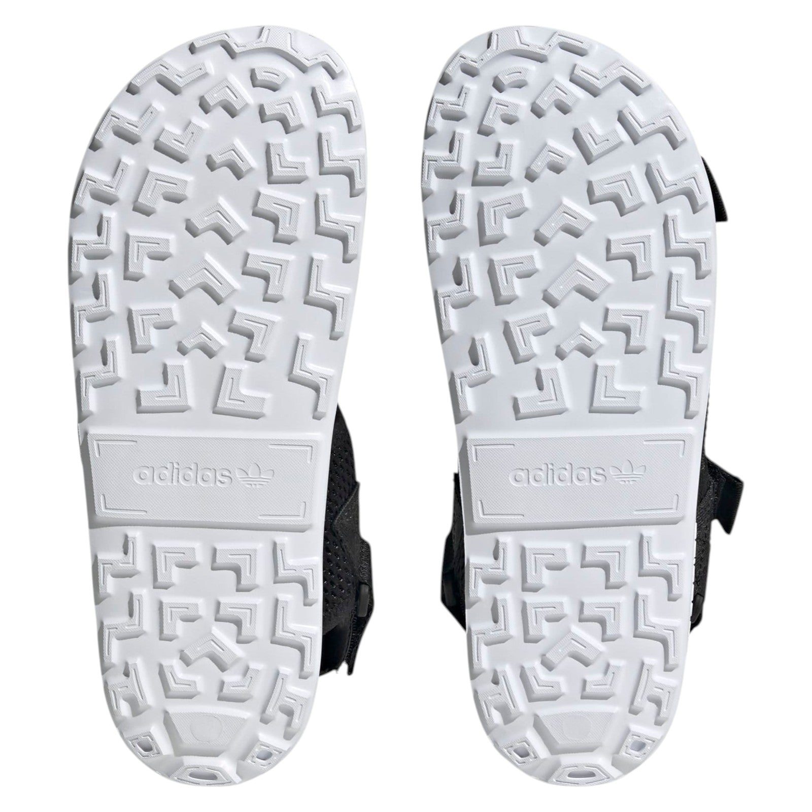 adidas Originals Women's Adilette Adventure Sandals - Core Black / Cloud White / Off White