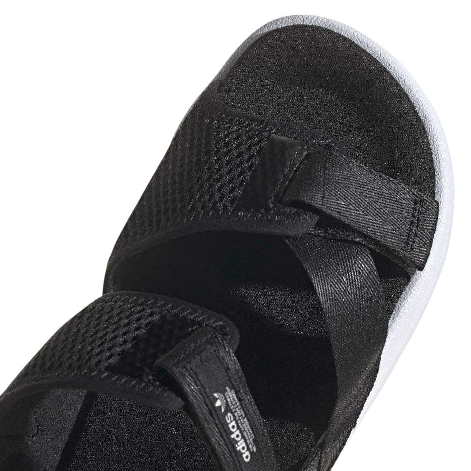 adidas Originals Women's Adilette Adventure Sandals - Core Black / Cloud White / Off White