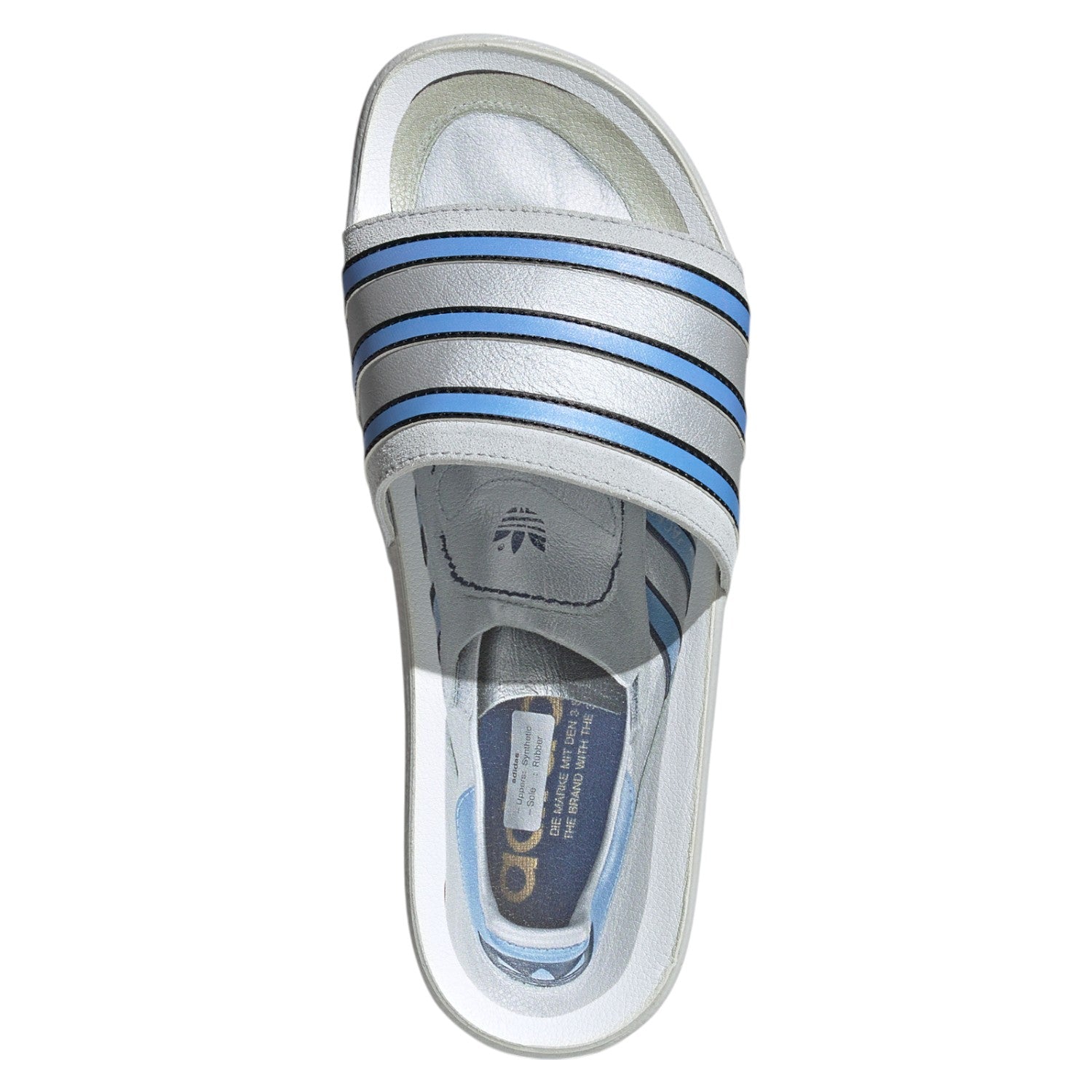 adidas Adilette Premium Slides "Micropacer" - Grey
