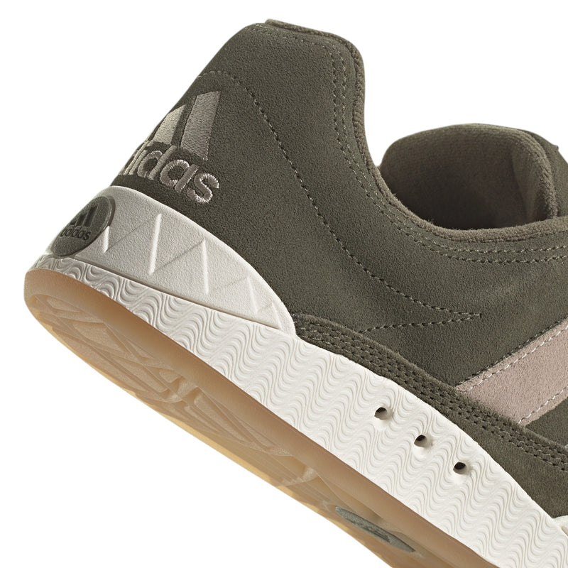 adidas Adimatic Lowtop Skate Shoe - Olive Strata / Wonder Beige / Off White