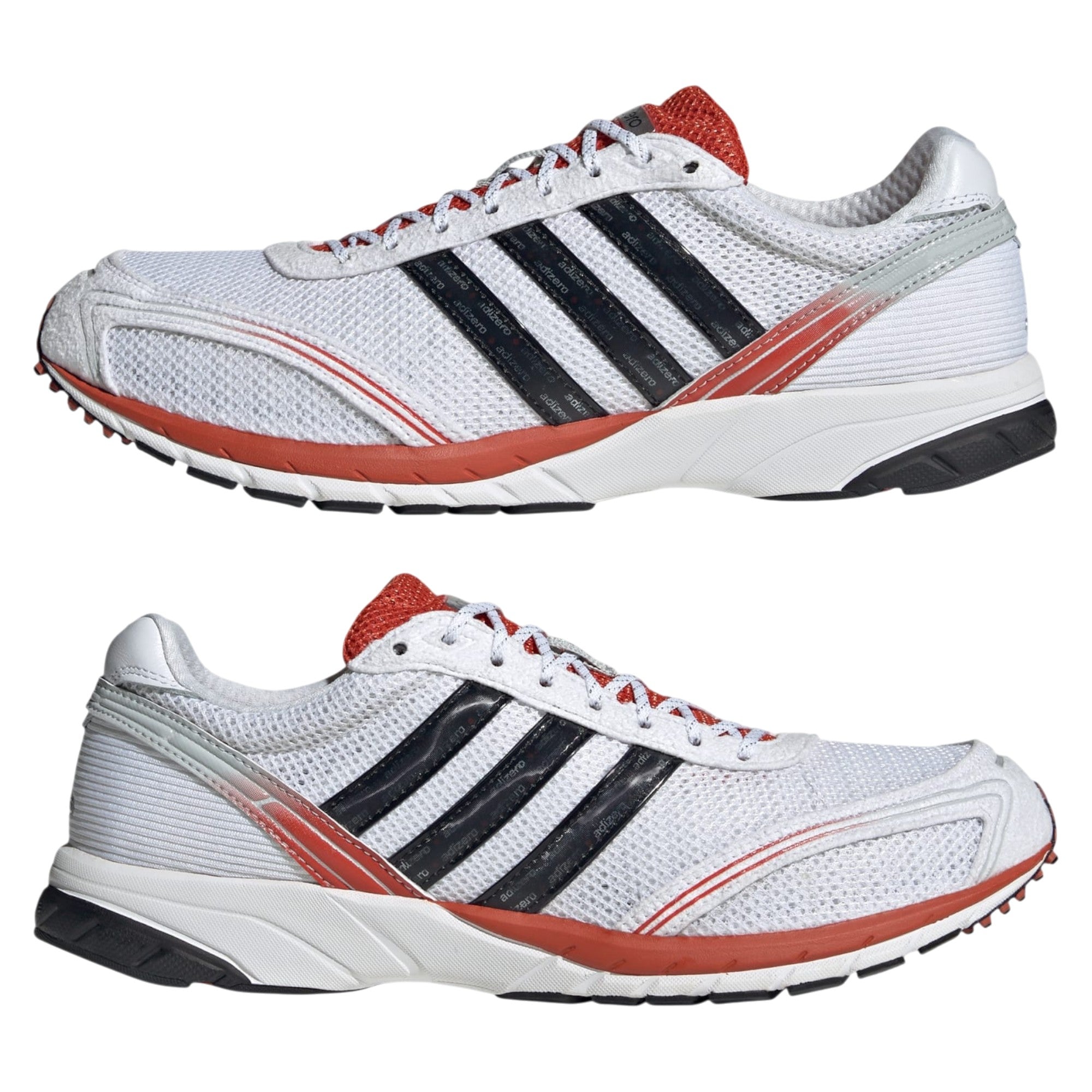 adidas Originals Adizero Adios OG Shoes - Cloud White / Preloved Red