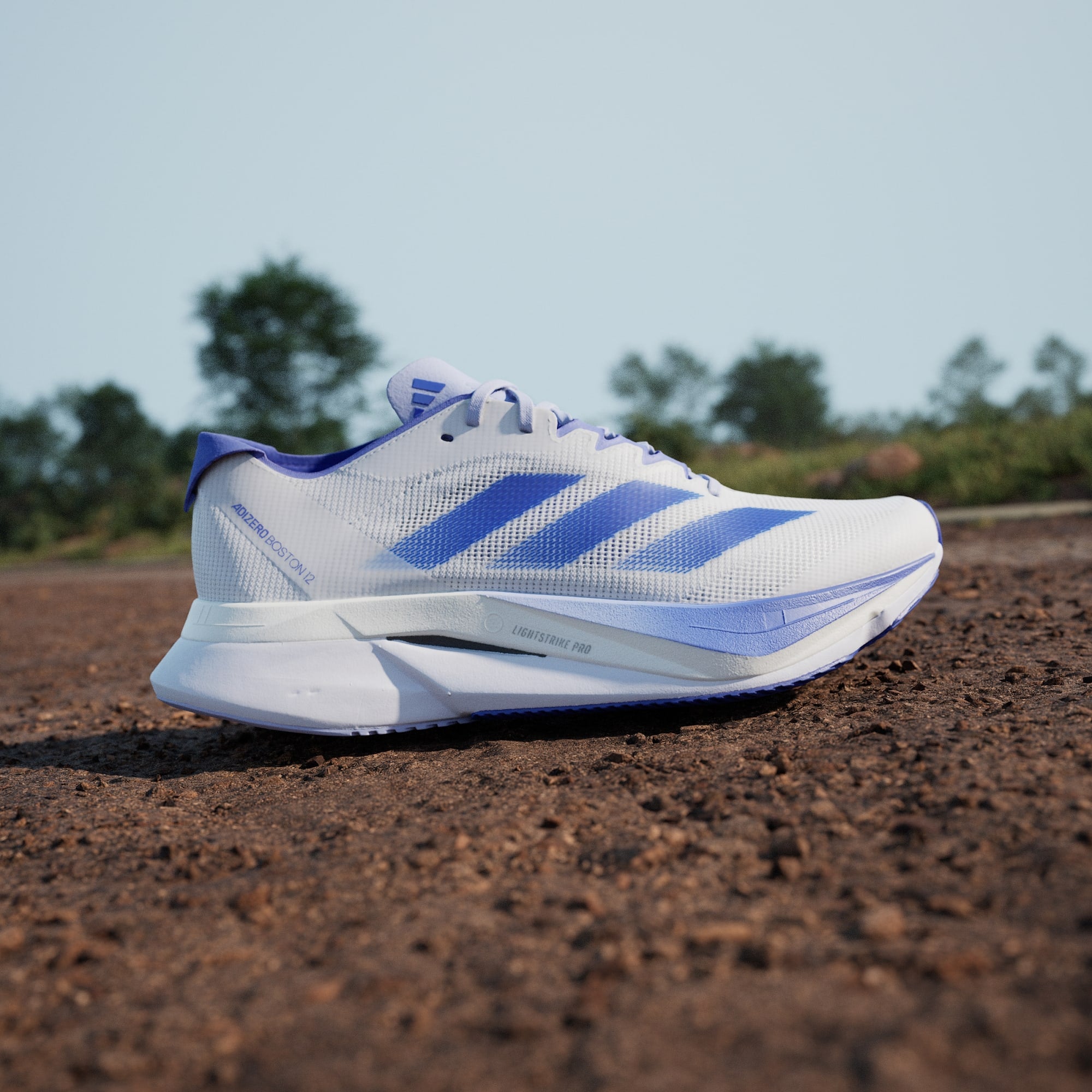 adidas Women's Adizero Boston 12 Running Shoes - Ftwr White