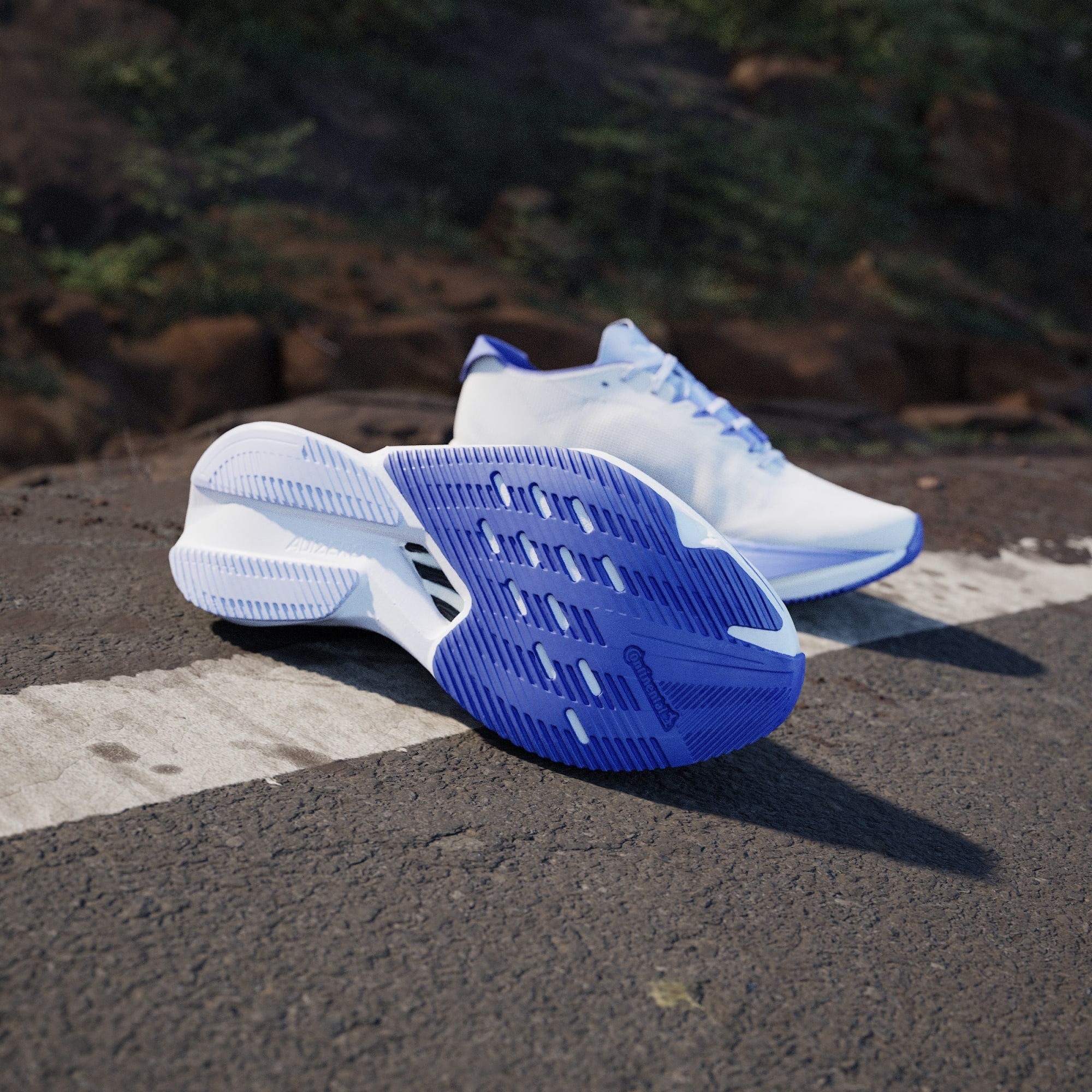 adidas Women's Adizero Boston 12 Running Shoes - Ftwr White
