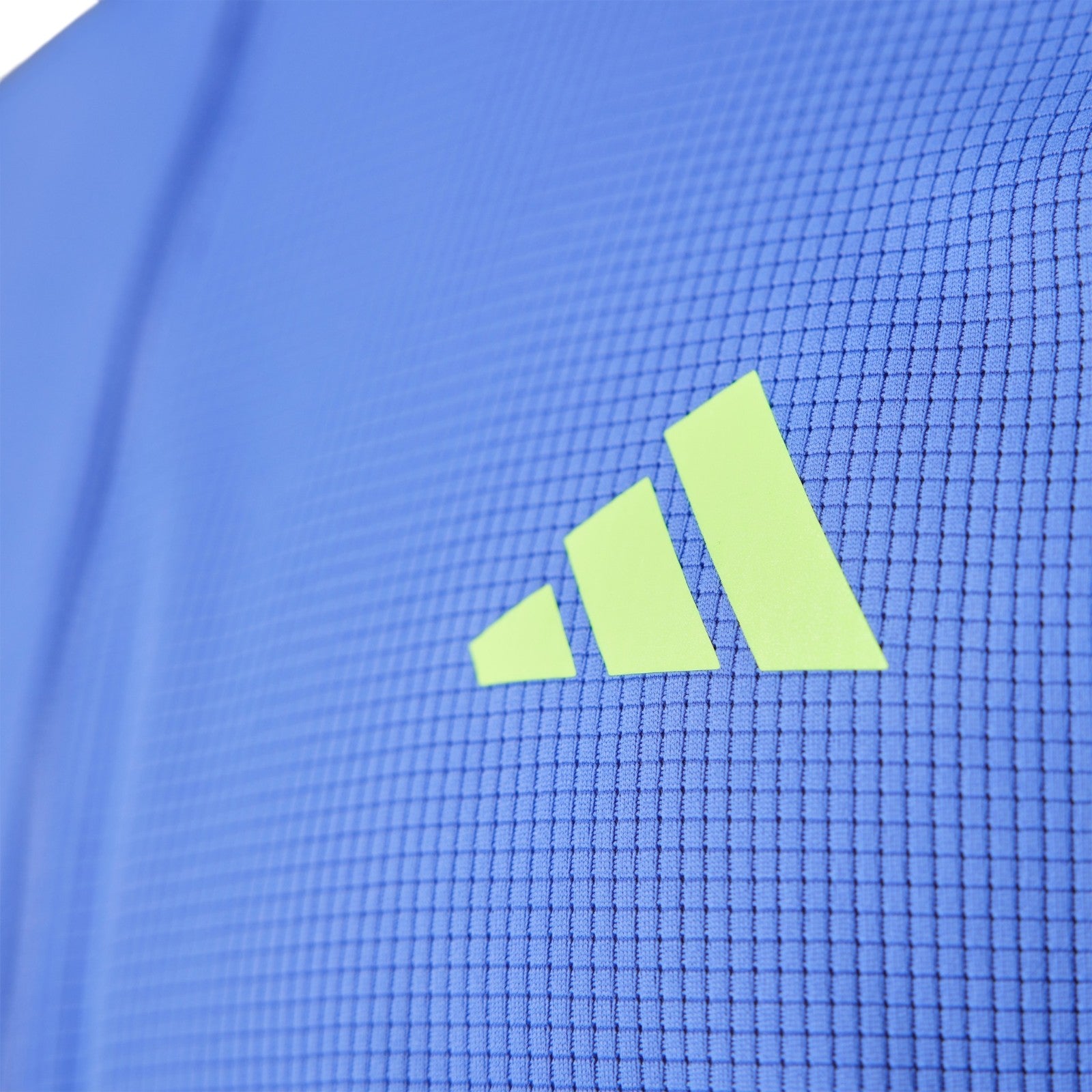 adidas Men's Adizero Running Quarter-Zip Long Sleeve Tee - Blue