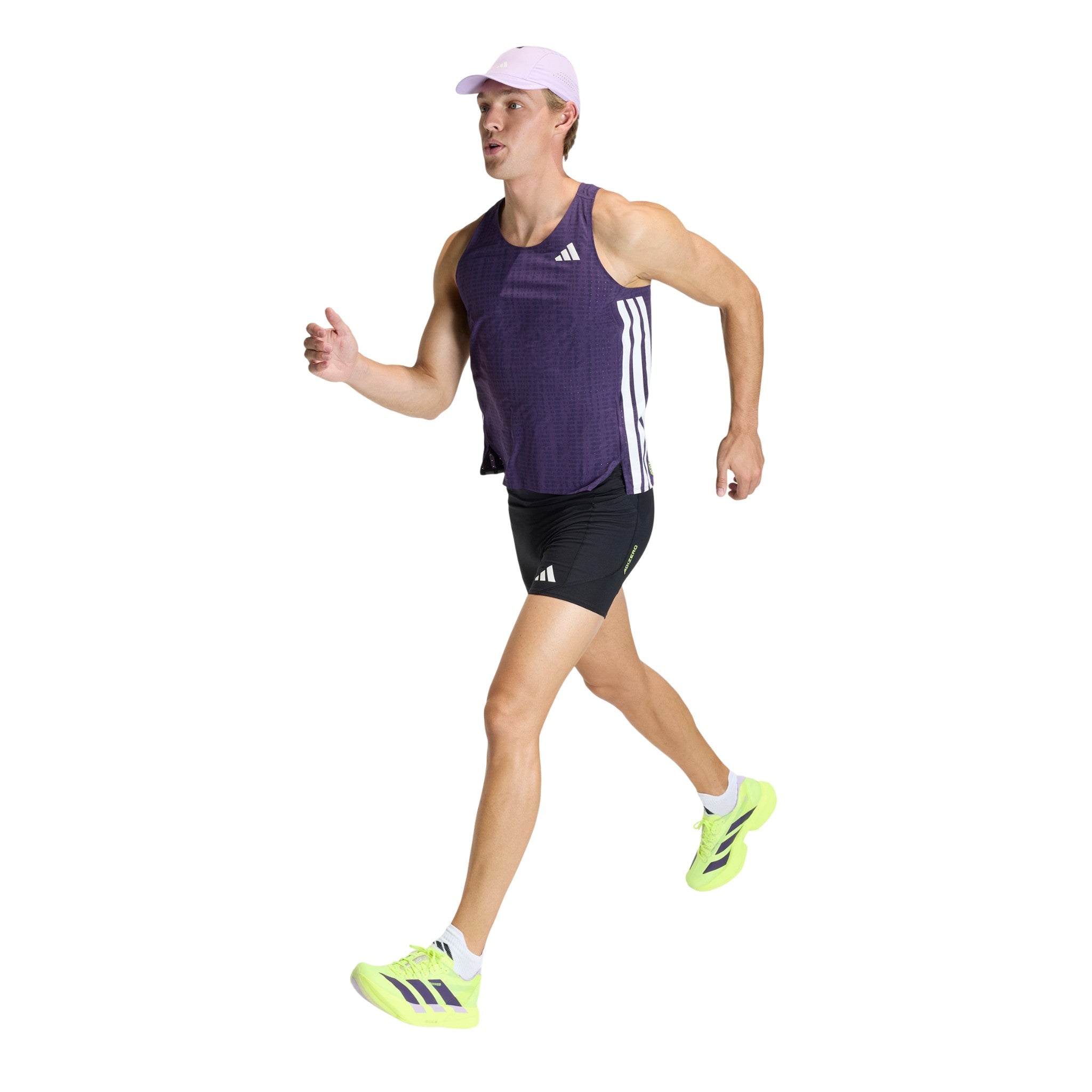 adidas Adizero Running Short Pocket 7" Tights - Black