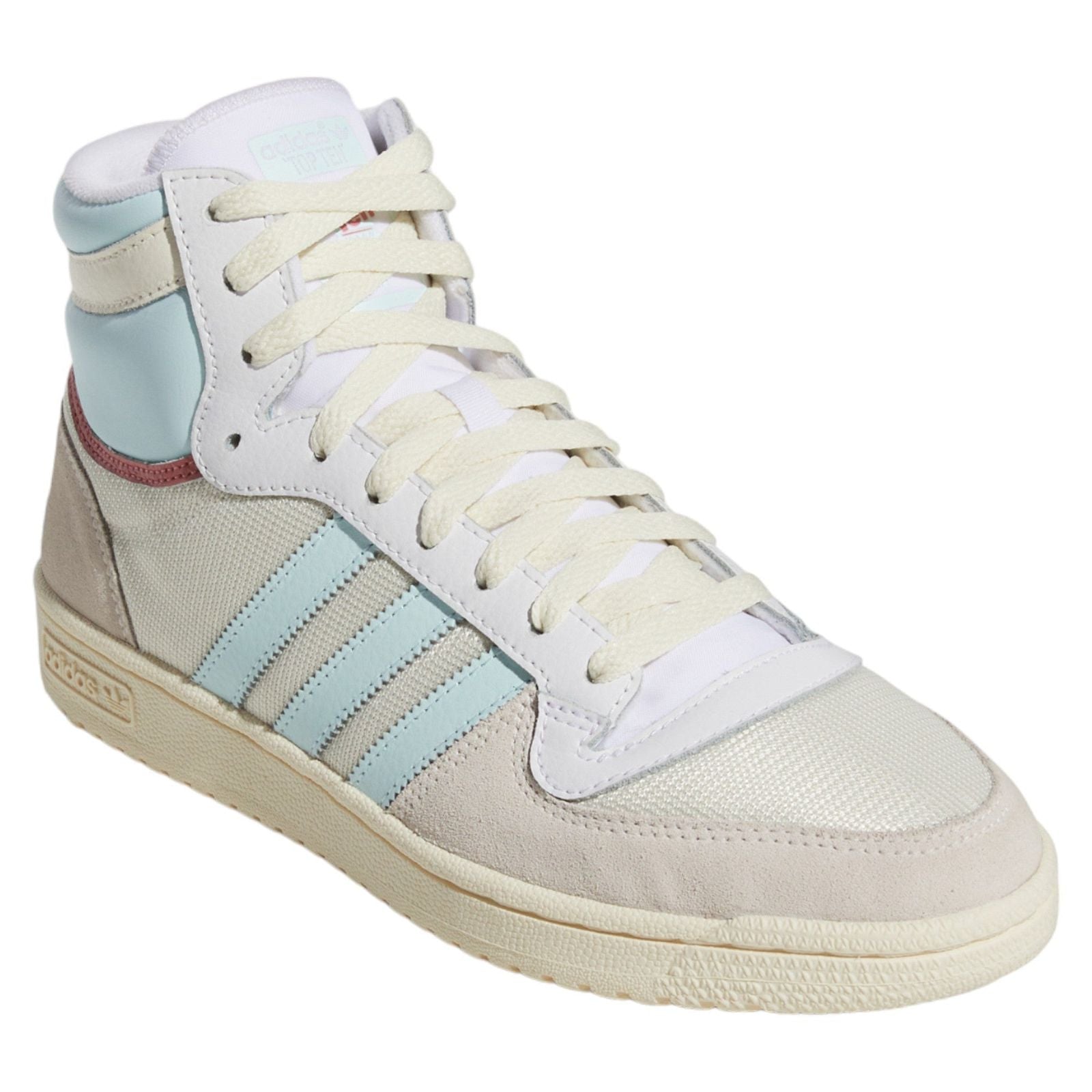 adidas Originals Unisec Top Ten RB Shoes - Cream White / Almost Blue - ViaductClothing -  -  