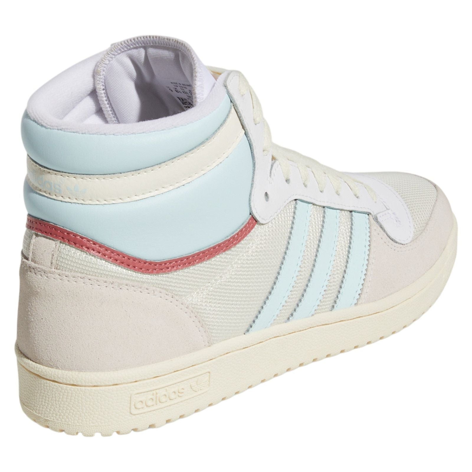 adidas Originals Unisec Top Ten RB Shoes - Cream White / Almost Blue - ViaductClothing -  -  