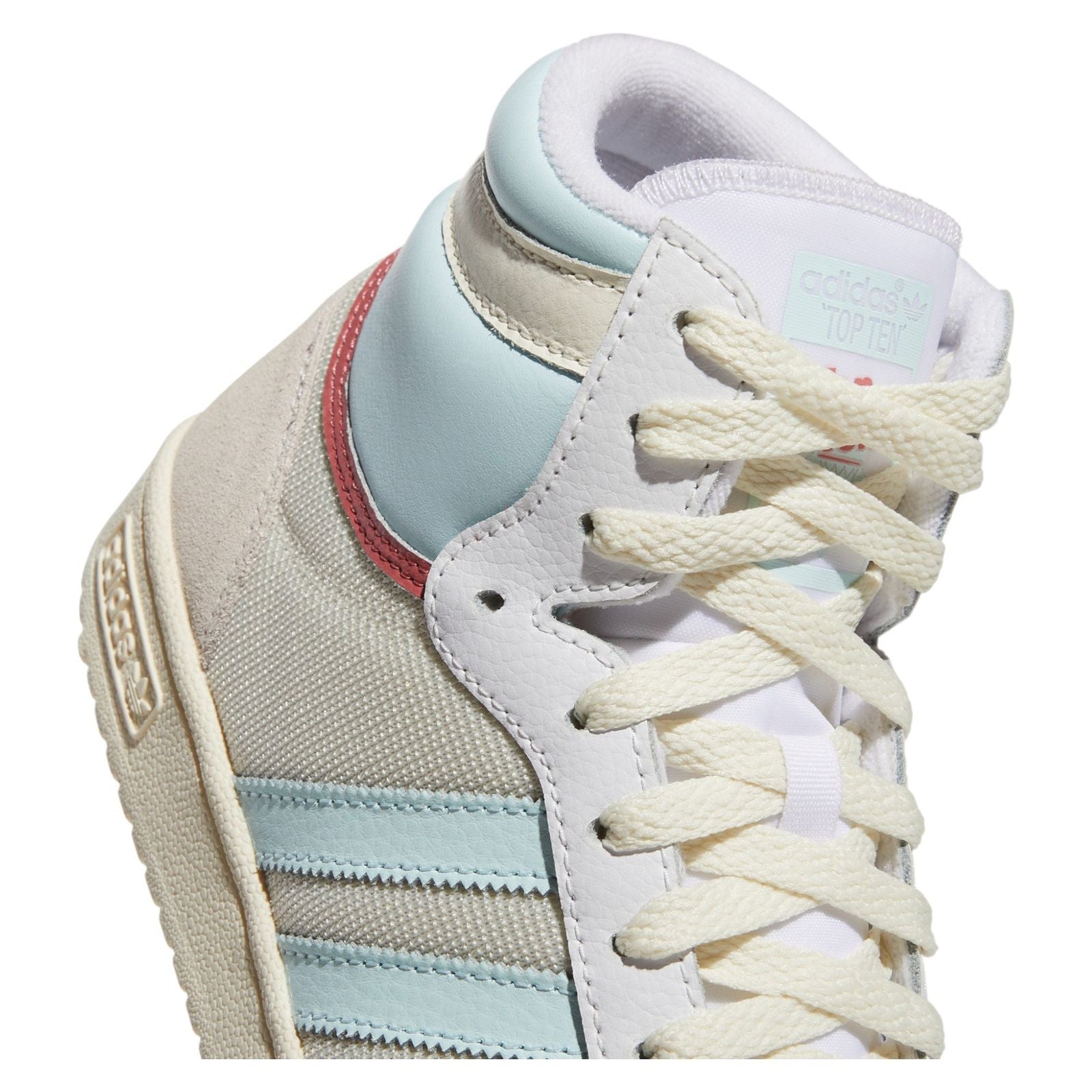 adidas Originals Unisec Top Ten RB Shoes - Cream White / Almost Blue - ViaductClothing -  -  