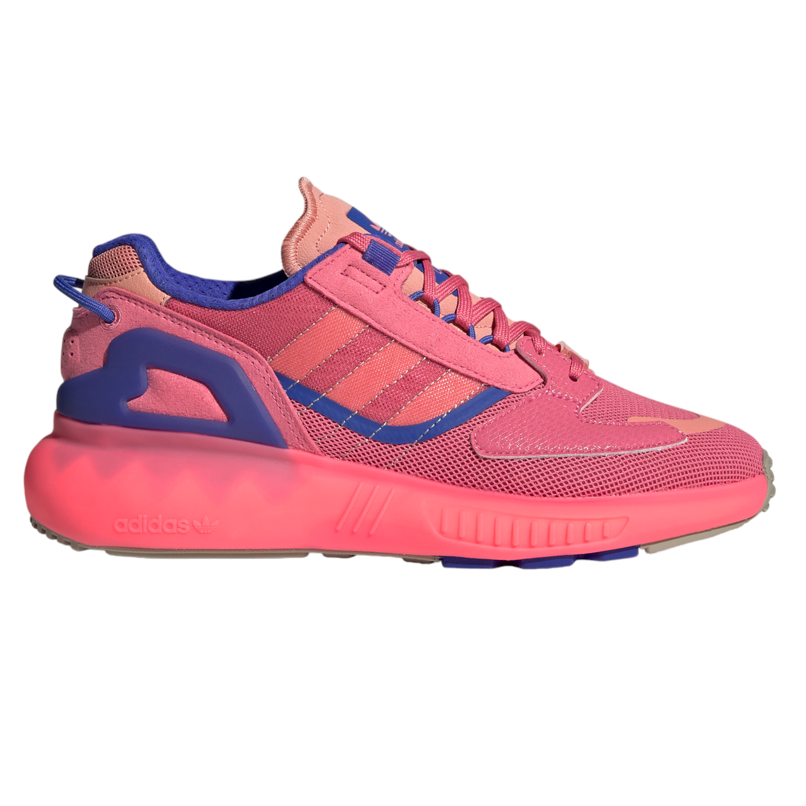 adidas Originals Womens ZX 5K BOOST Shoes - Hazy Rose / Ambient Blush Pink - ViaductClothing -  -  
