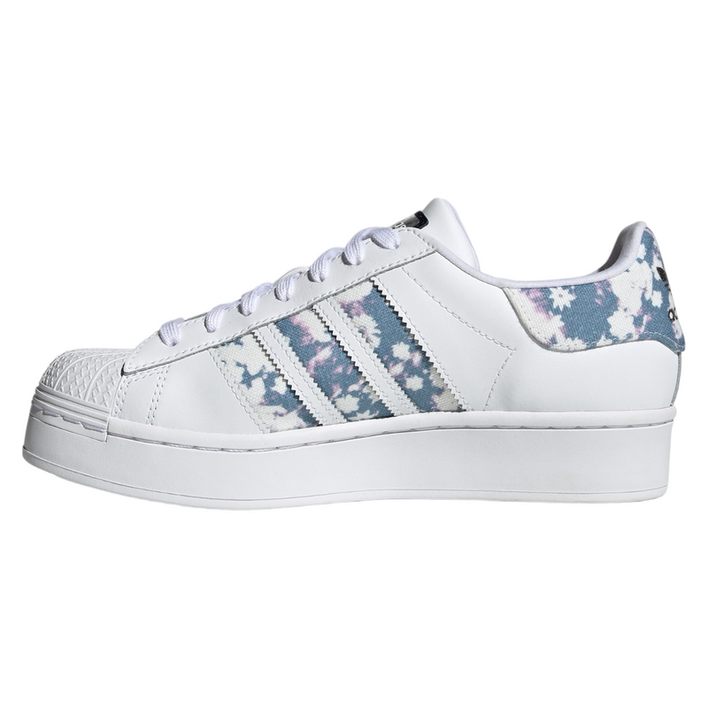 adidas. Originals Womens Superstar Bold - White / Ambient Sky - ViaductClothing -  -  