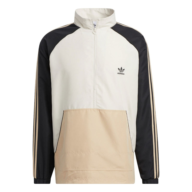 adidas Originals Woven SST Anorak - Black / Beige - ViaductClothing -  -  